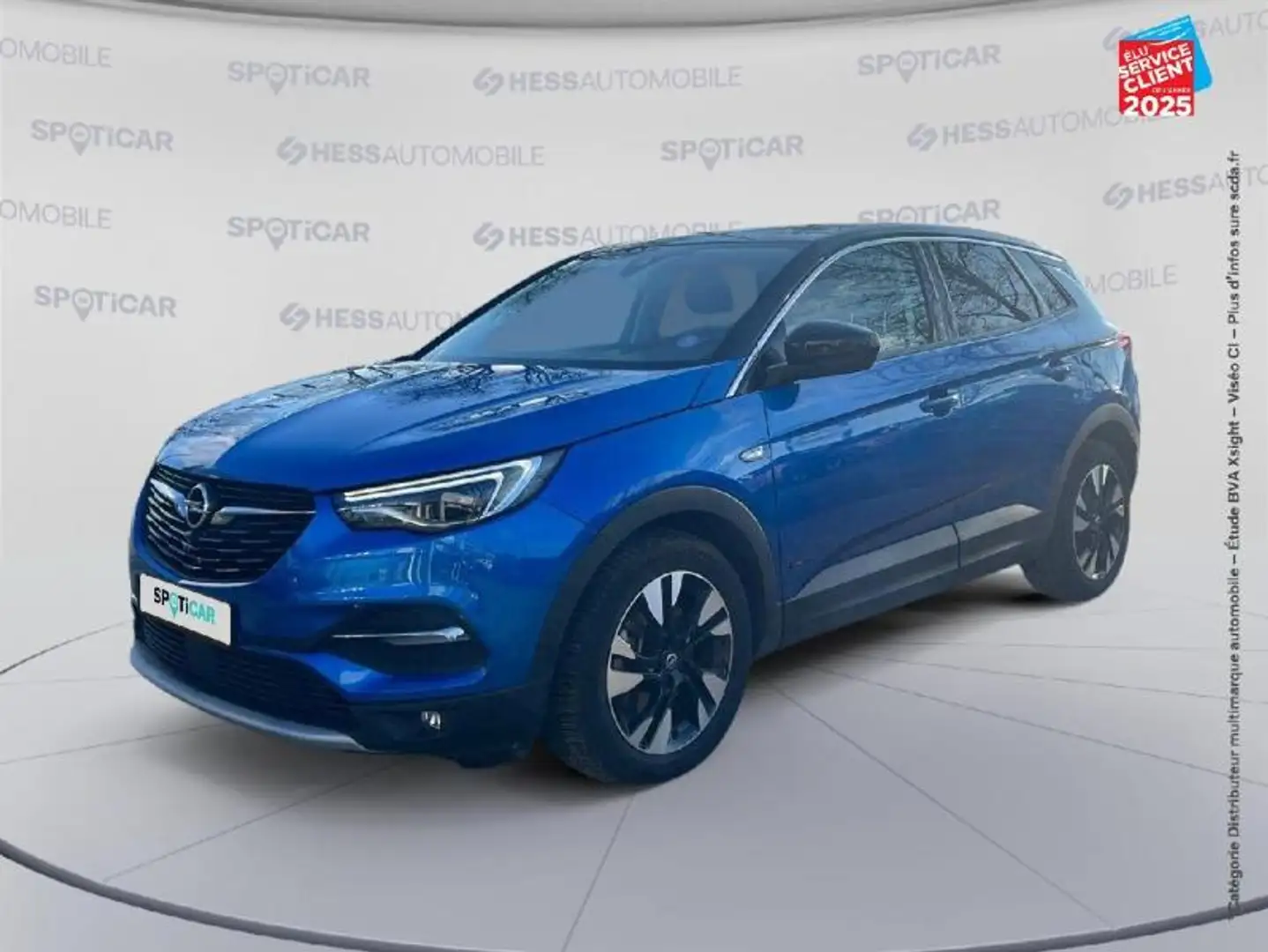 Opel Grandland X Hybrid 225ch Ultimate Noir - 1