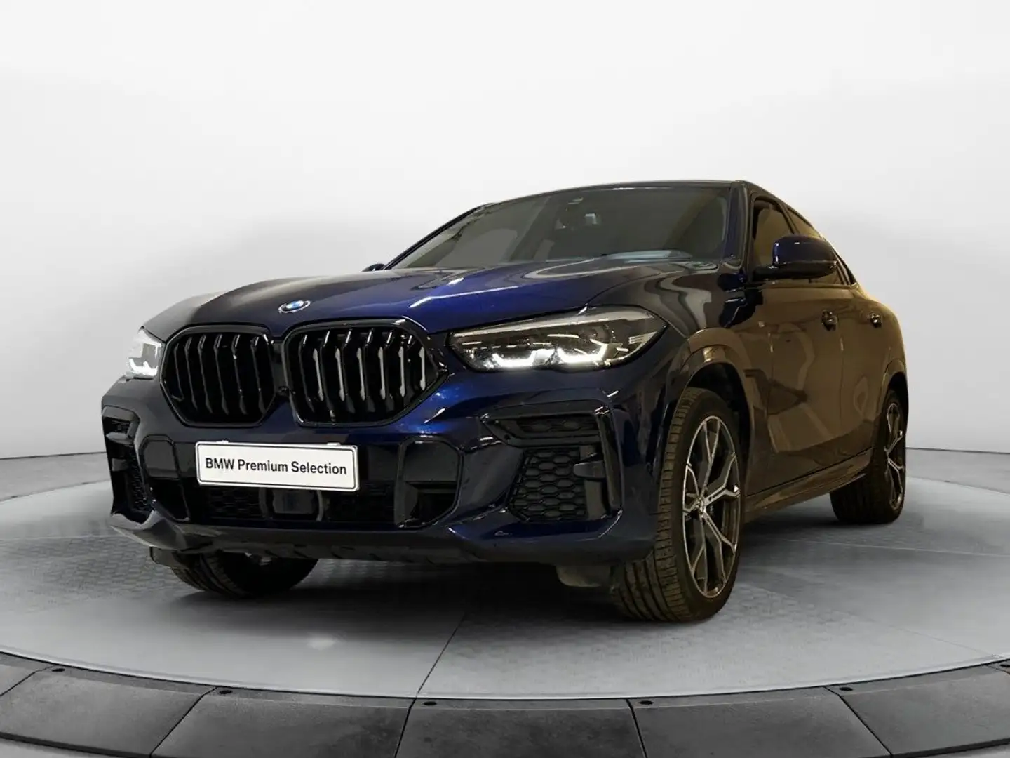 BMW X6 xDrive30d 48V Msport Modrá - 1