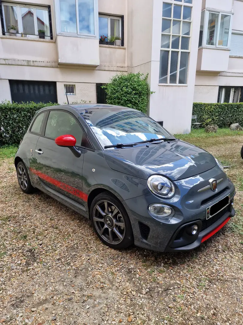 Abarth 595 1.4 Turbo 16V T-Jet 145 ch BVM5 Gris - 1