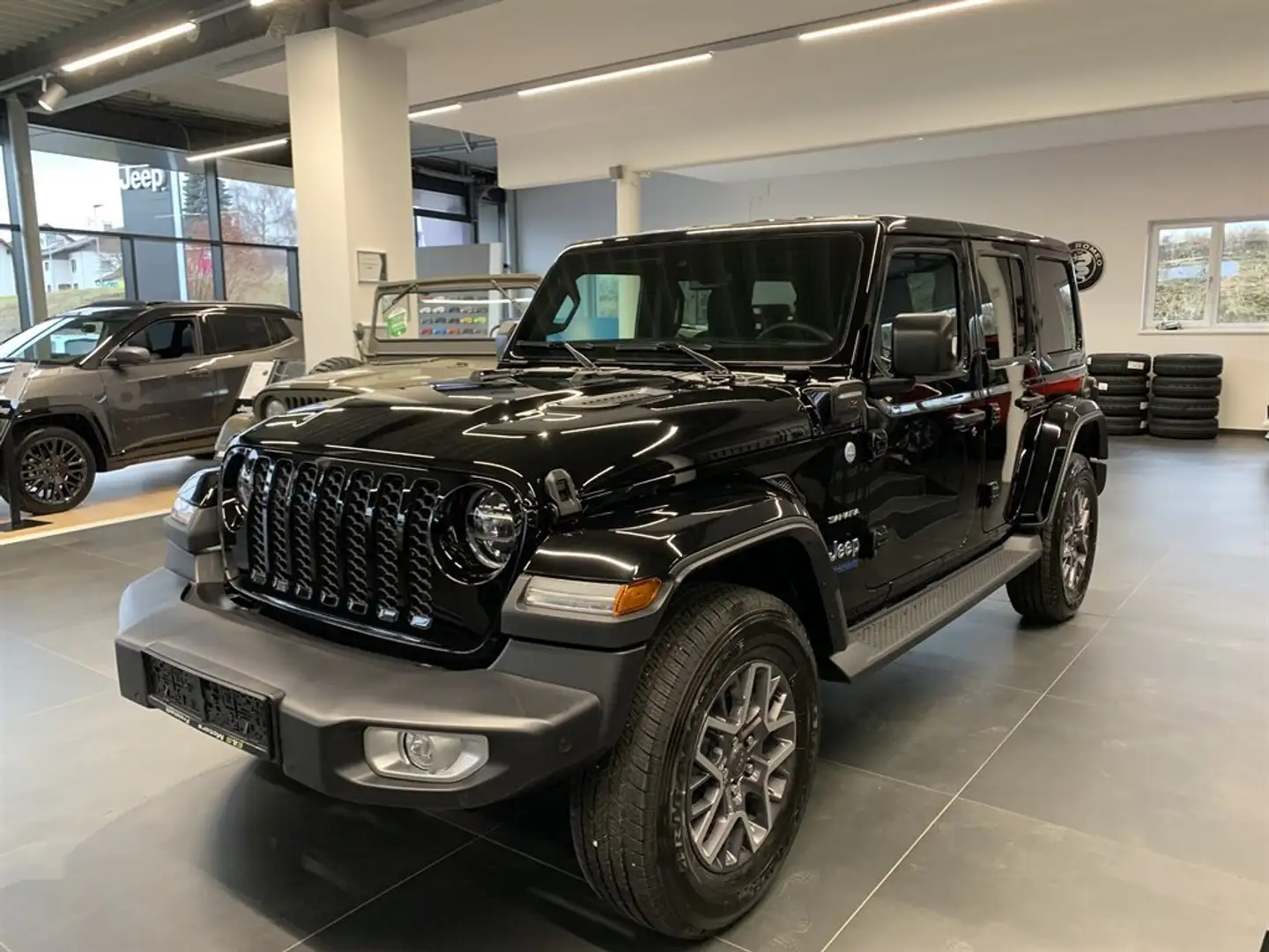 Jeep Wrangler PHEV Wrangler Unlimited Phev Sahara Noir - 1