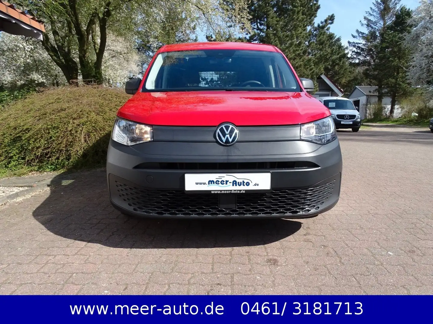 Volkswagen Caddy Cargo KA/Klima/DAB+/2xSchiebetür/PDC/GJR Rosso - 2