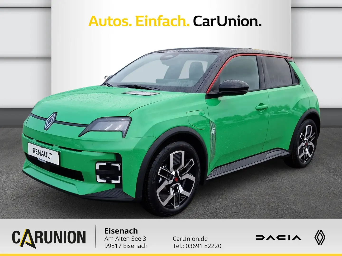 Renault R 5 E-Tech Techno 150 Comfort Range Grün - 1