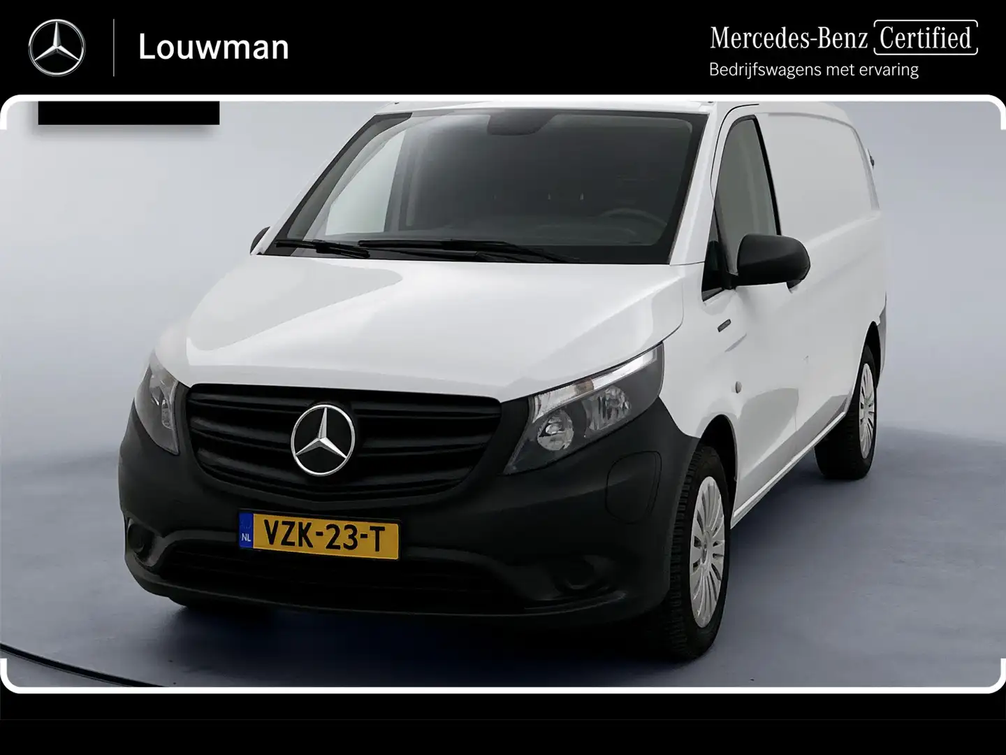 Mercedes-Benz Vito eVito Lang 66 kWh 280KM Actieradius 24 Maanden Cer Wit - 1