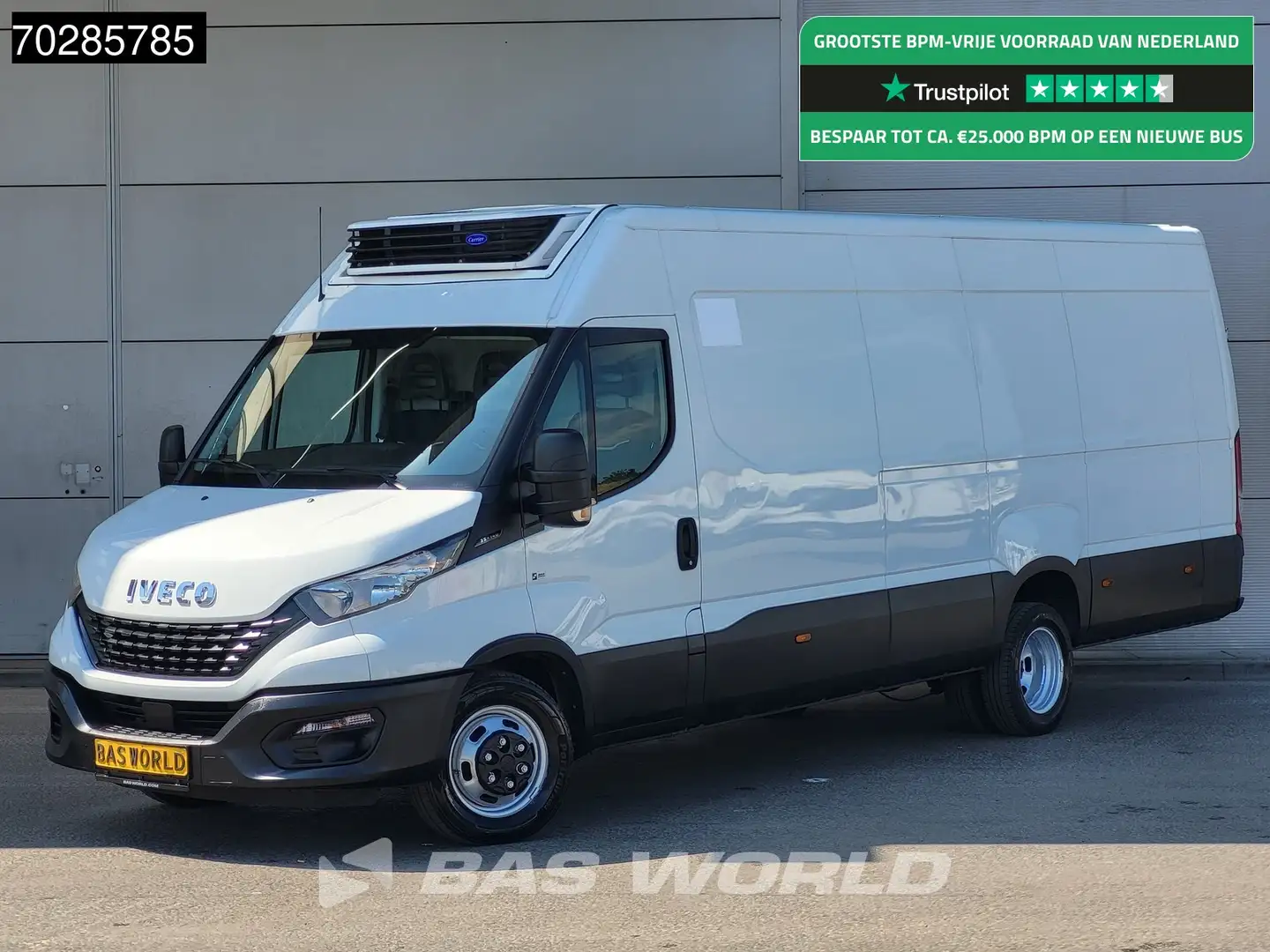Iveco Daily 35C14 Koelwagen L4H2 Vriezer Thermo King Xarios 35 Wit - 1