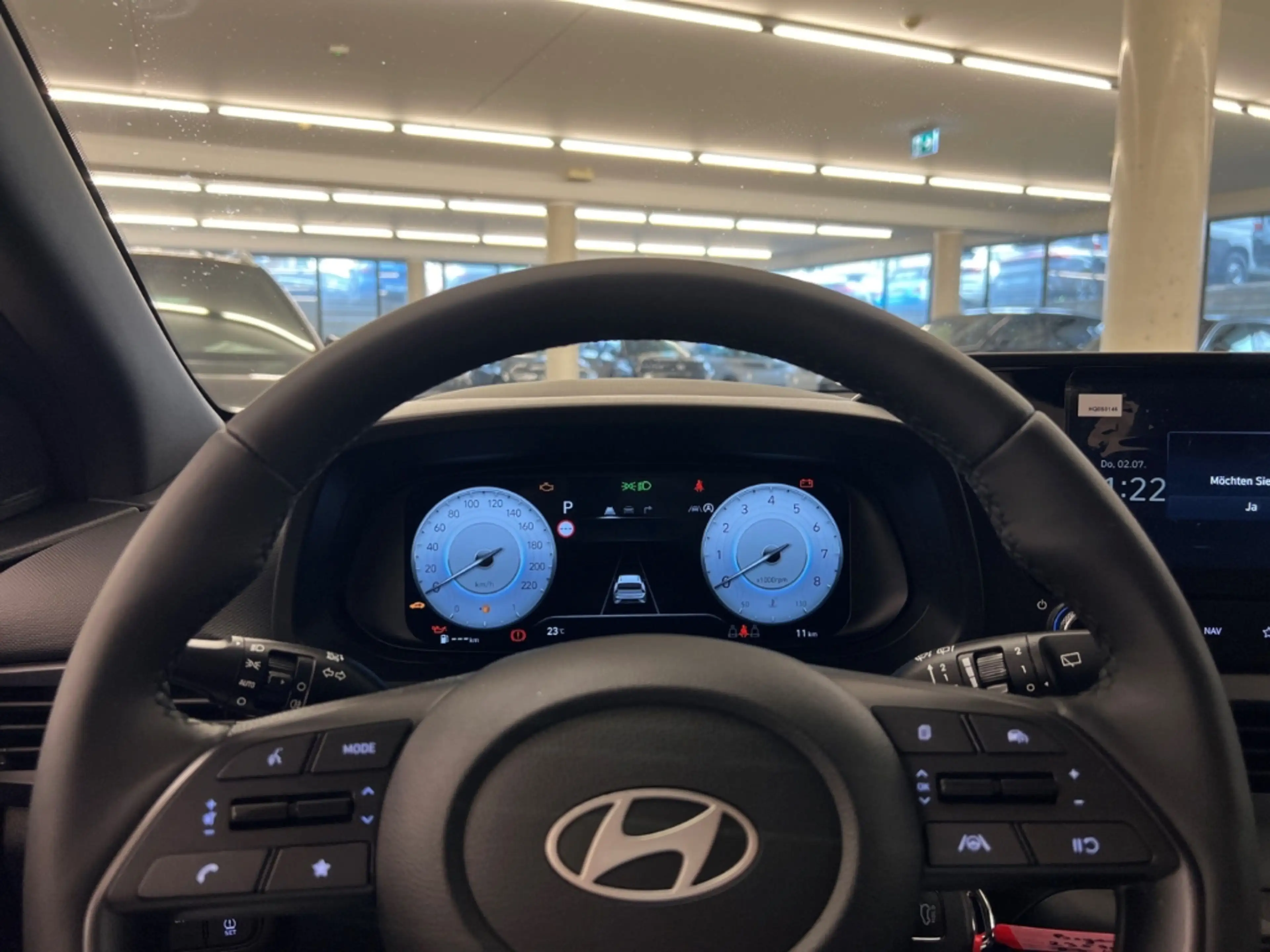 Hyundai BAYON Blackline 66KW (90 PS) Automatik Navi Soundsystem — photo 9