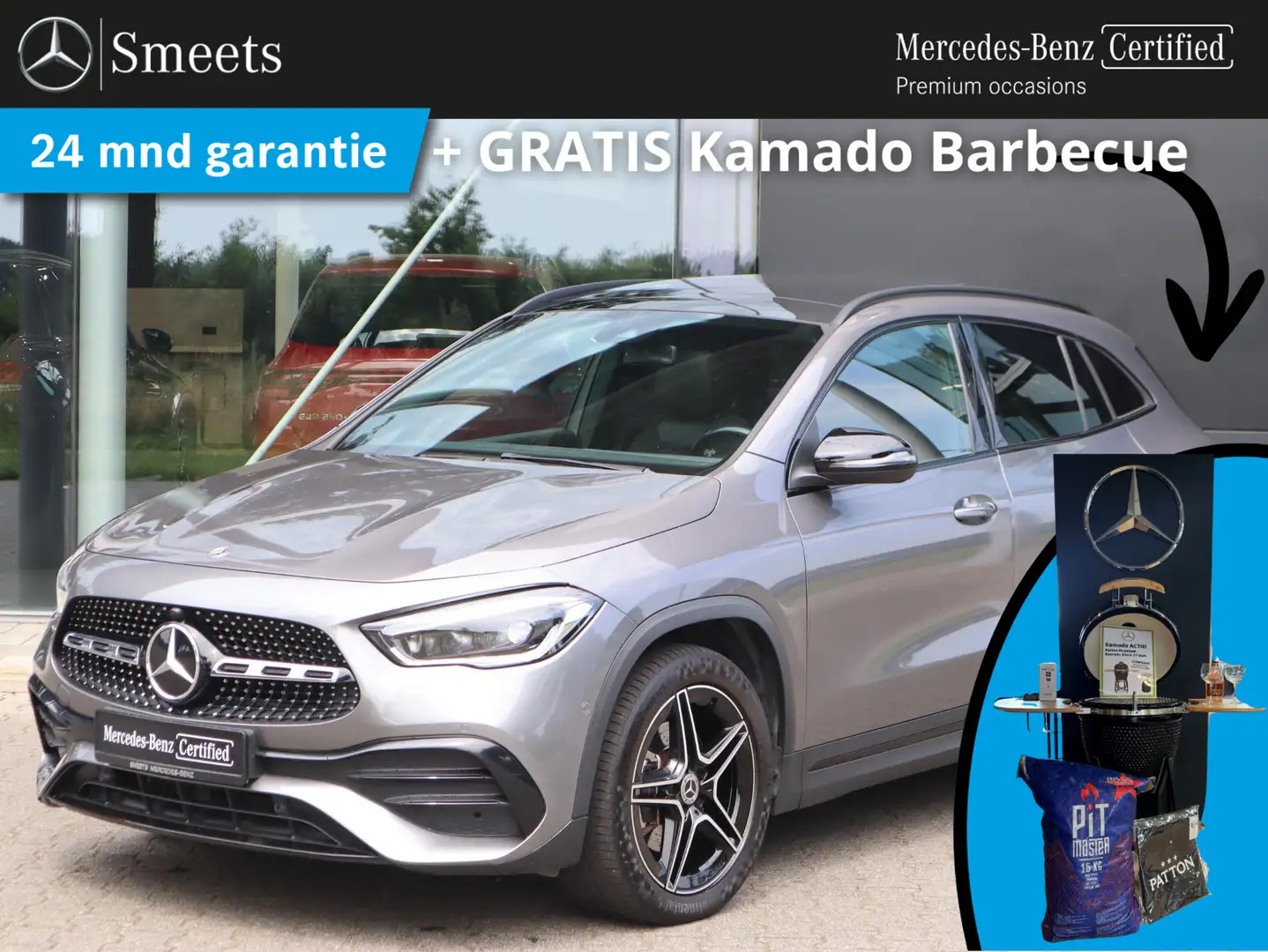 Mercedes-Benz GLA 250 e Business Solution AMG Limited Grijs - 1