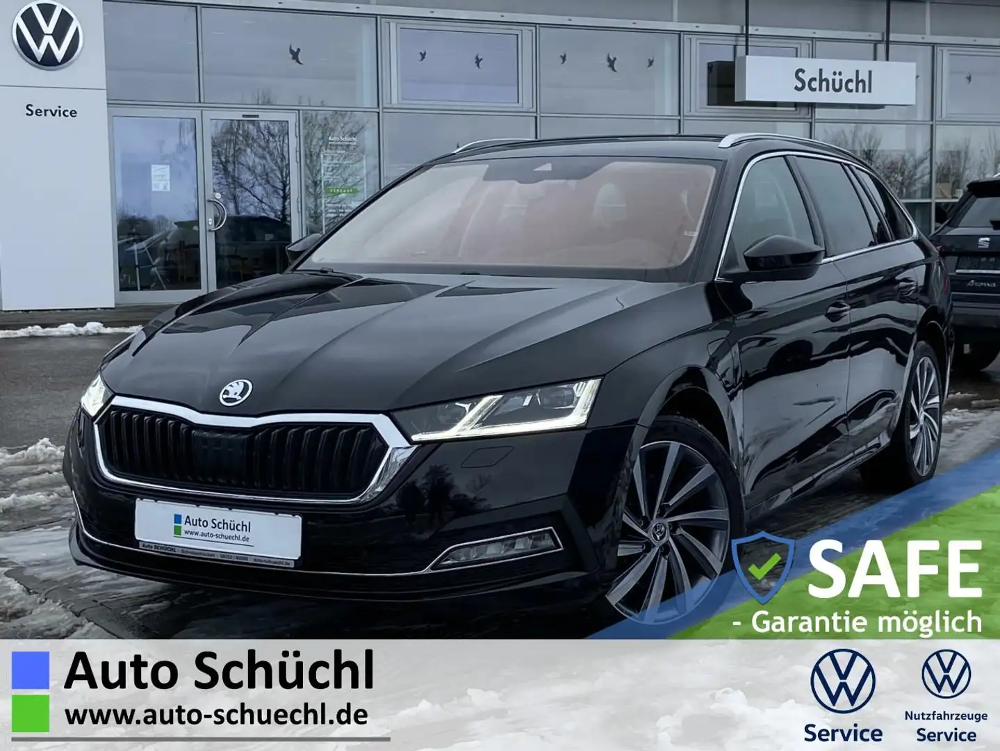 Skoda Octavia Combi iV 1.4 TSI DSG Style HEAD-UP+SMART Schwarz - 1