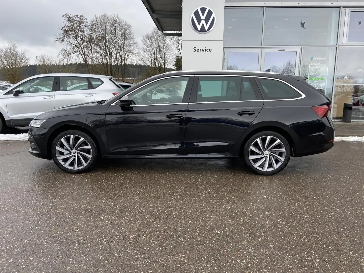 Skoda Octavia Combi iV 1.4 TSI DSG Style HEAD-UP+SMART Schwarz - 2