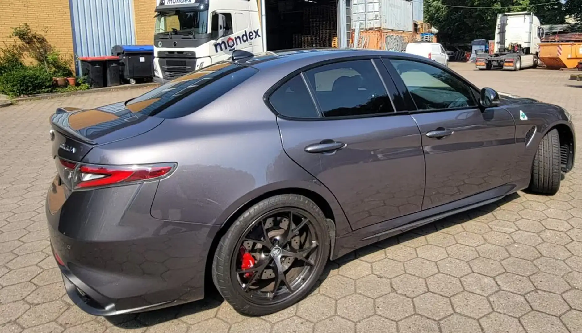 Alfa Romeo Giulia Giulia 2.9 V6 Bi-Turbo AT8 Quadrifoglio Grau - 2