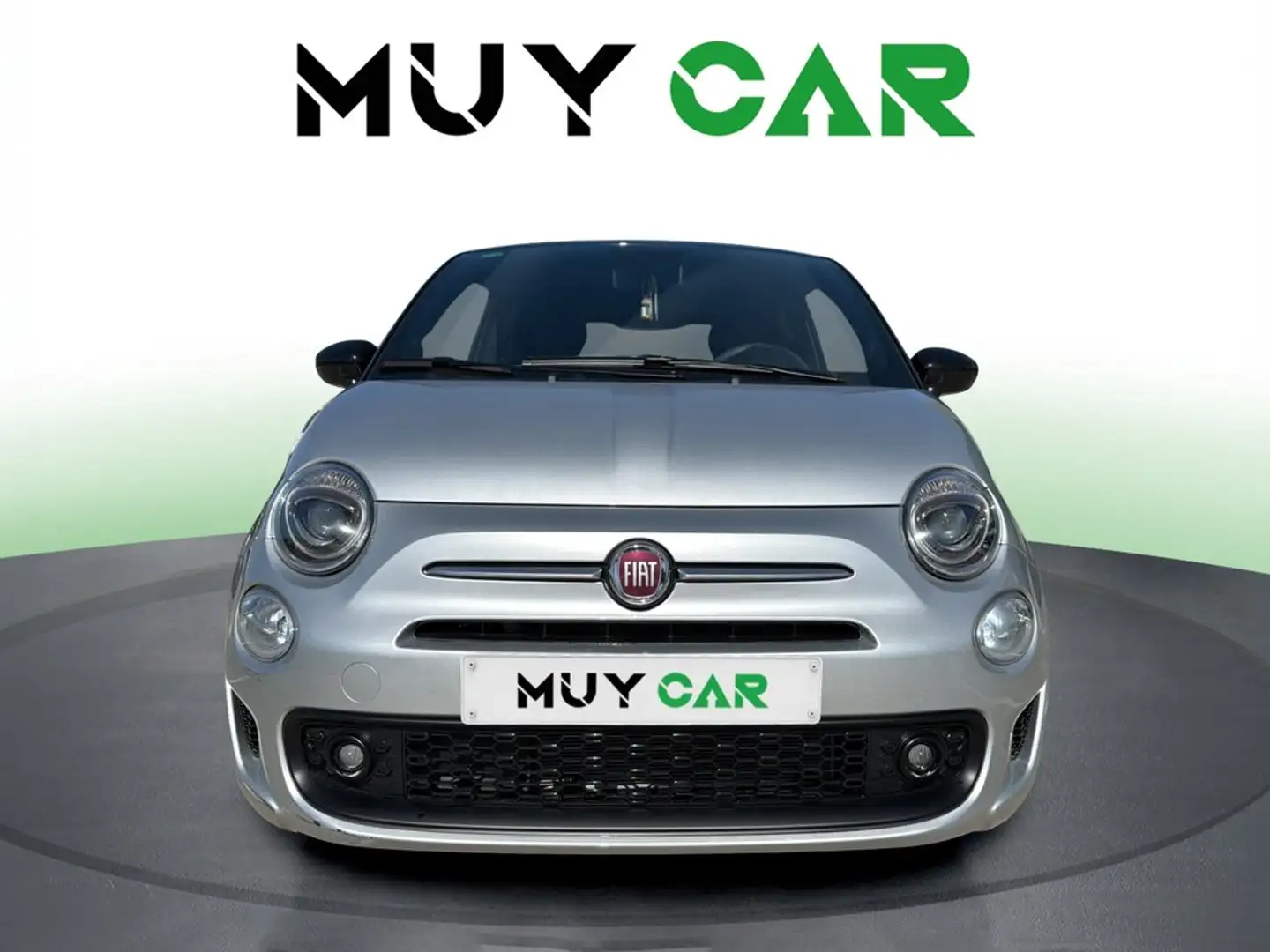 Fiat 500 1.0 Hybrid Cult 52kW Gris - 2