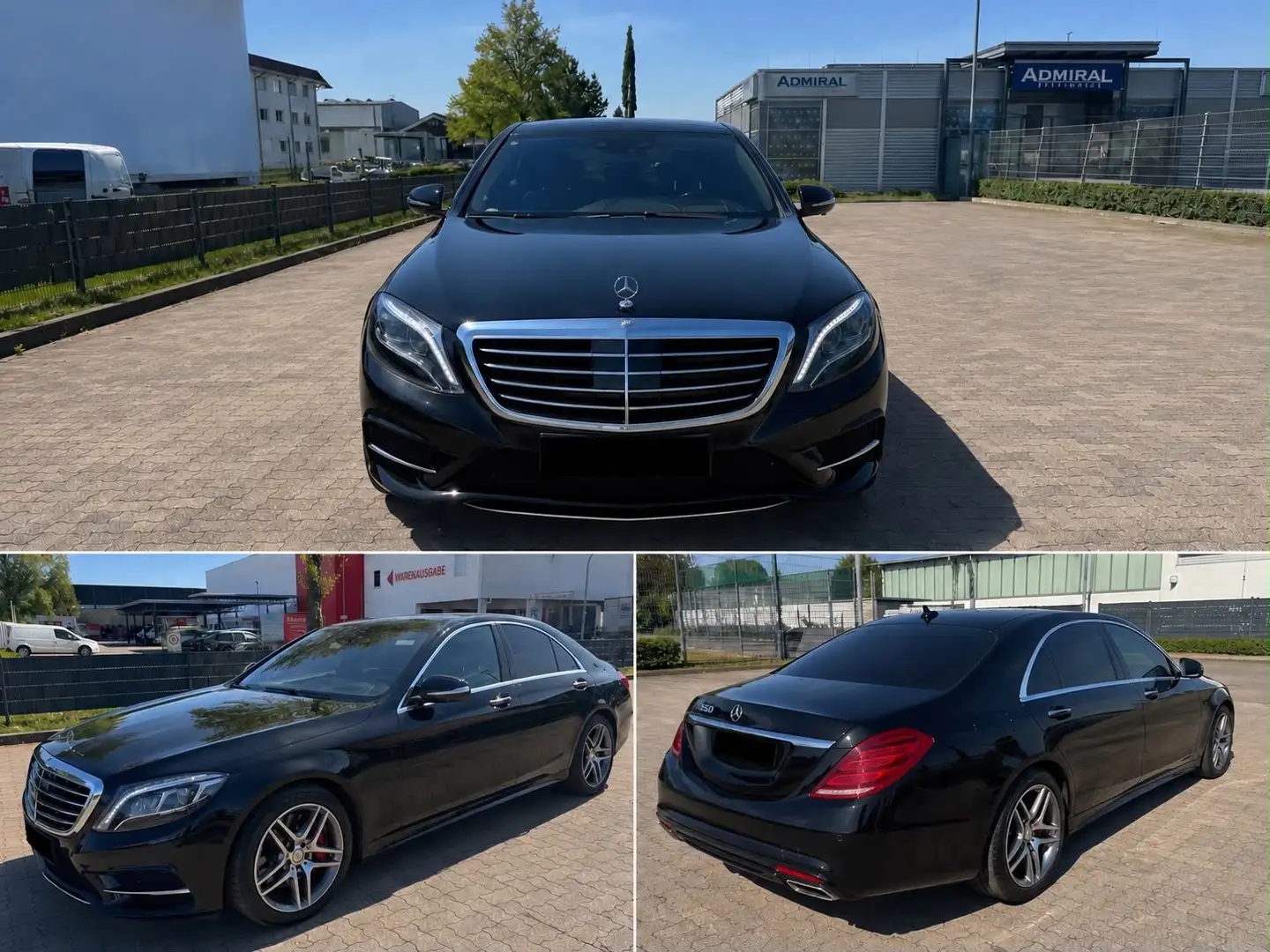 Mercedes-Benz S 550 4MATIC AMG*V8*DESIGNO*PANO*HUD*BURM*360°*VOLL Schwarz - 1