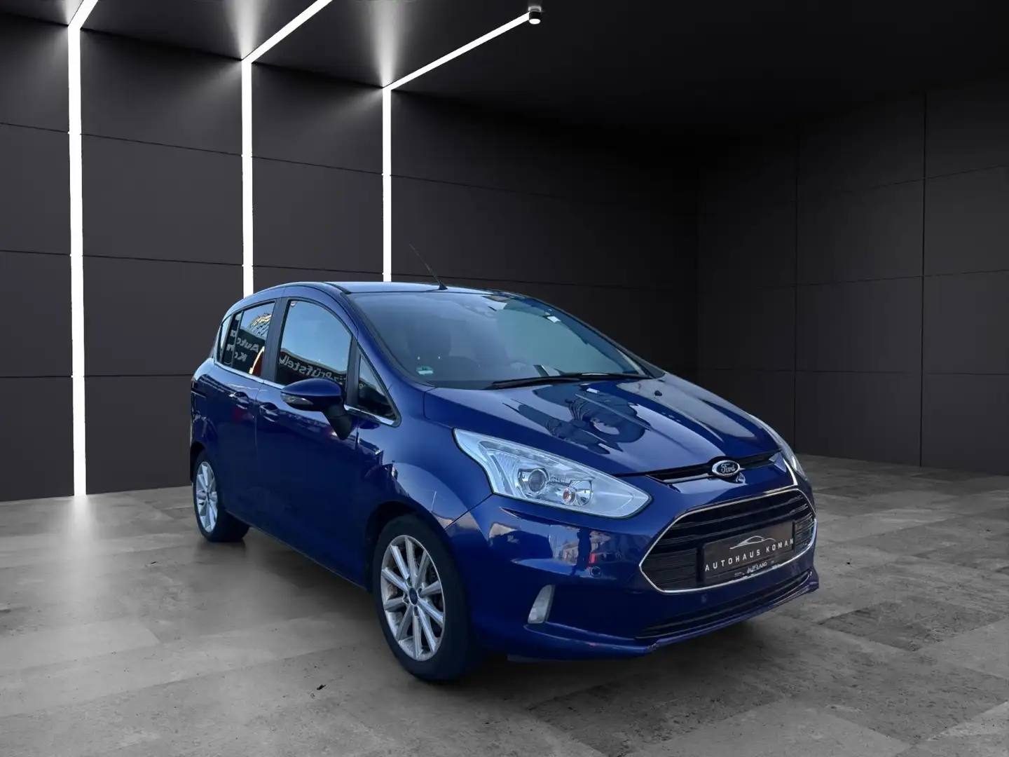 Ford B-Max B-MAX Titanium*TÜV*KLIMA*PDC*SiHz*NAVI*PANO* Blau - 2