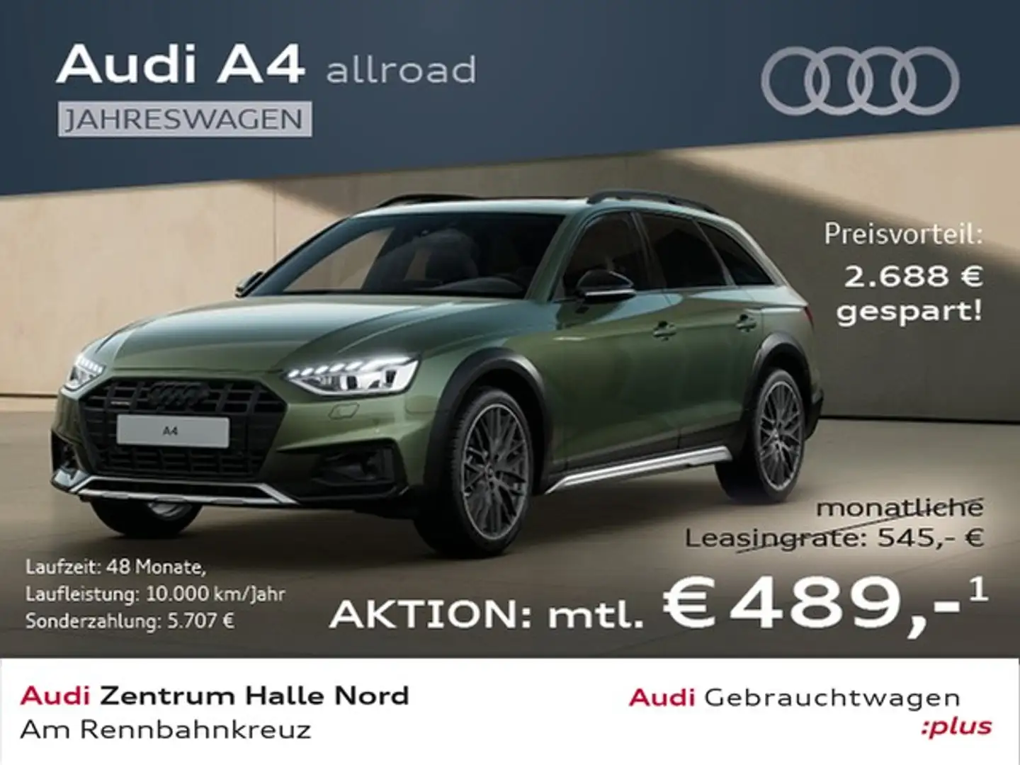 Audi A4 allroad 45 TFSI quattro S tronic Vert - 1