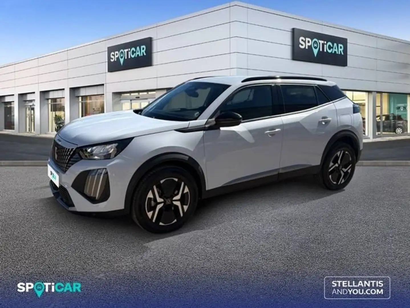 Peugeot 2008 Hybrid Allure eDCS6 145 Blanco - 1