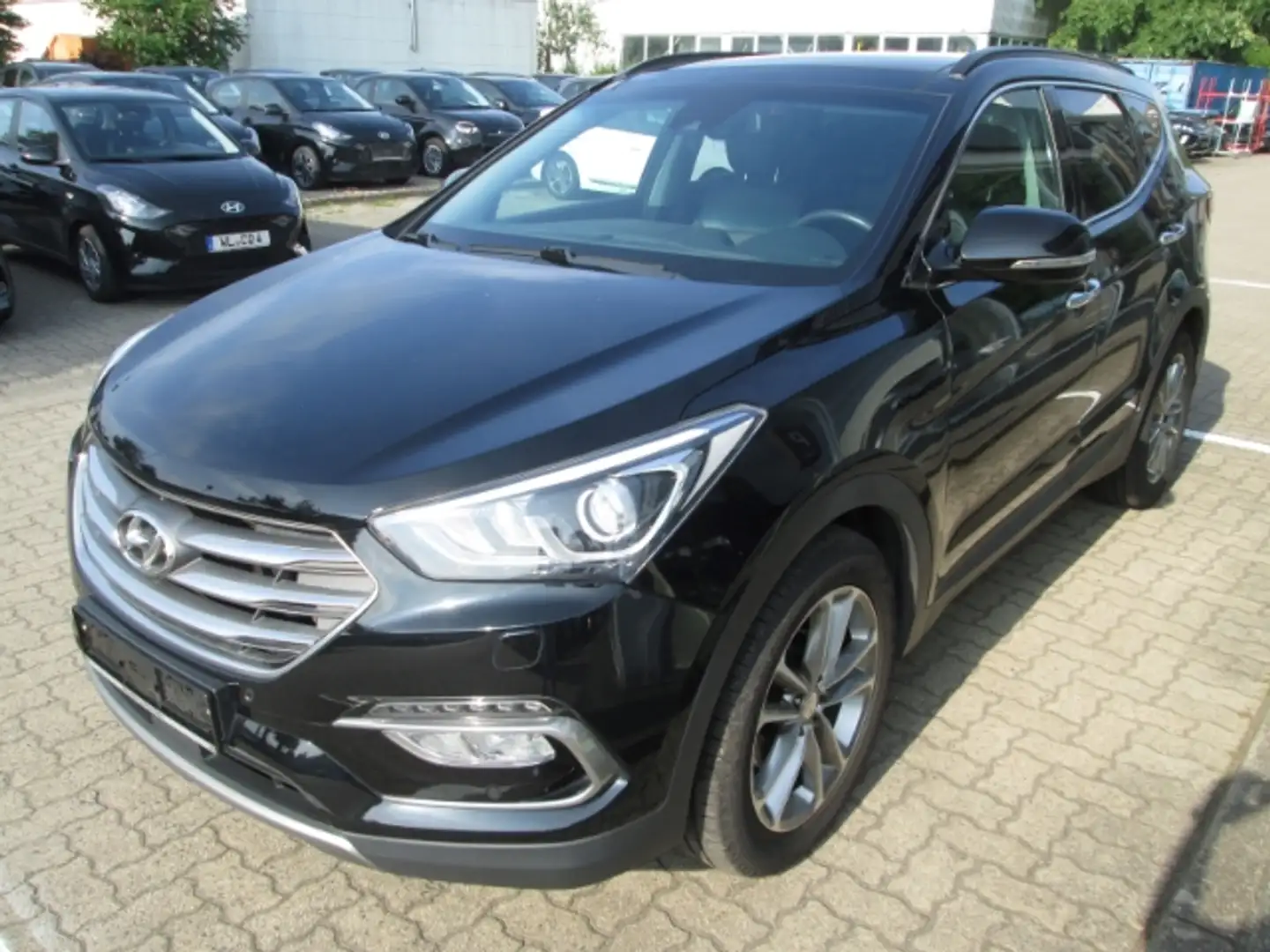 Hyundai SANTA FE Premium 4WD 2.2 CRDi DPF Panoramadach Noir - 2