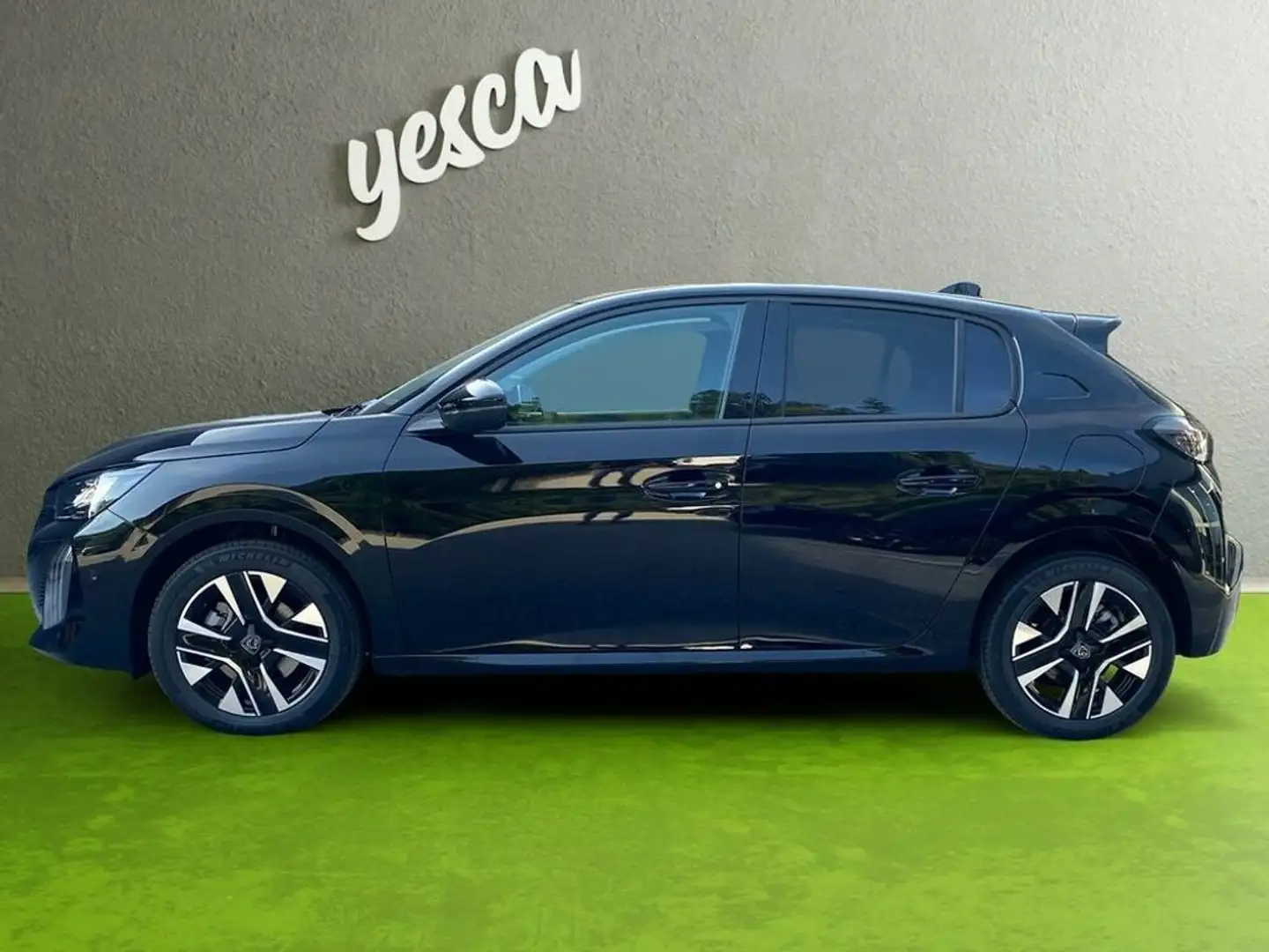 Peugeot 208 Hybrid 110 Allure Automatik auch in blau Lager Schwarz - 2