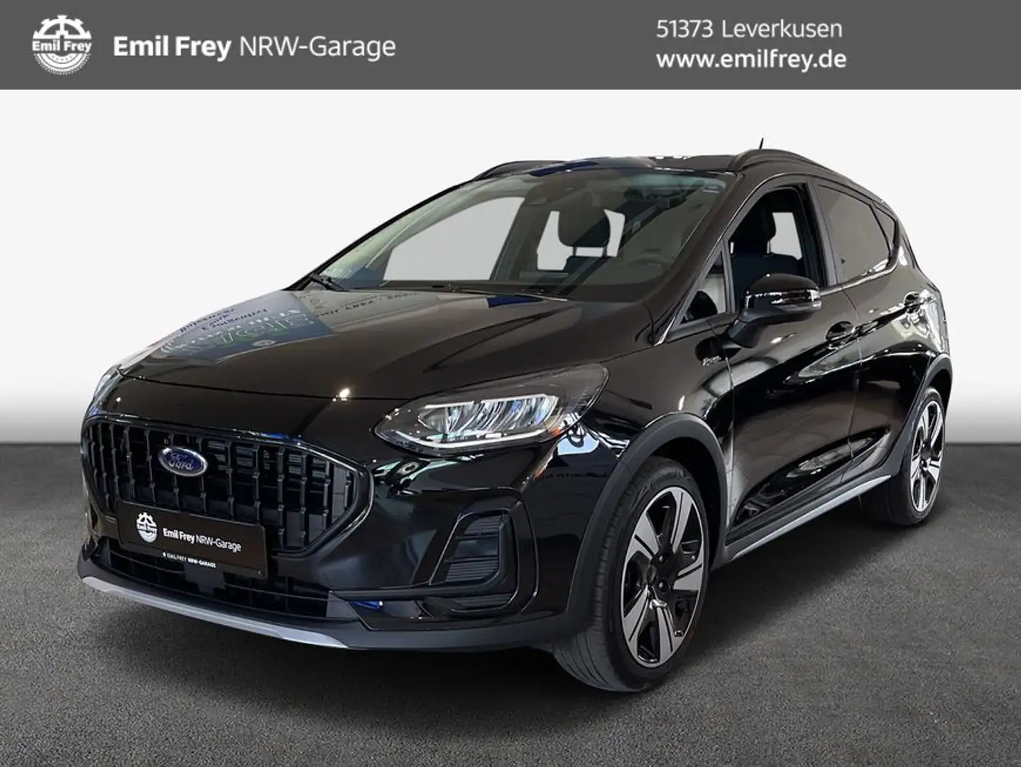 Ford Fiesta 1.0 EB Hybrid ACTIVE, Navi, LED, Shz, PDC Noir - 1