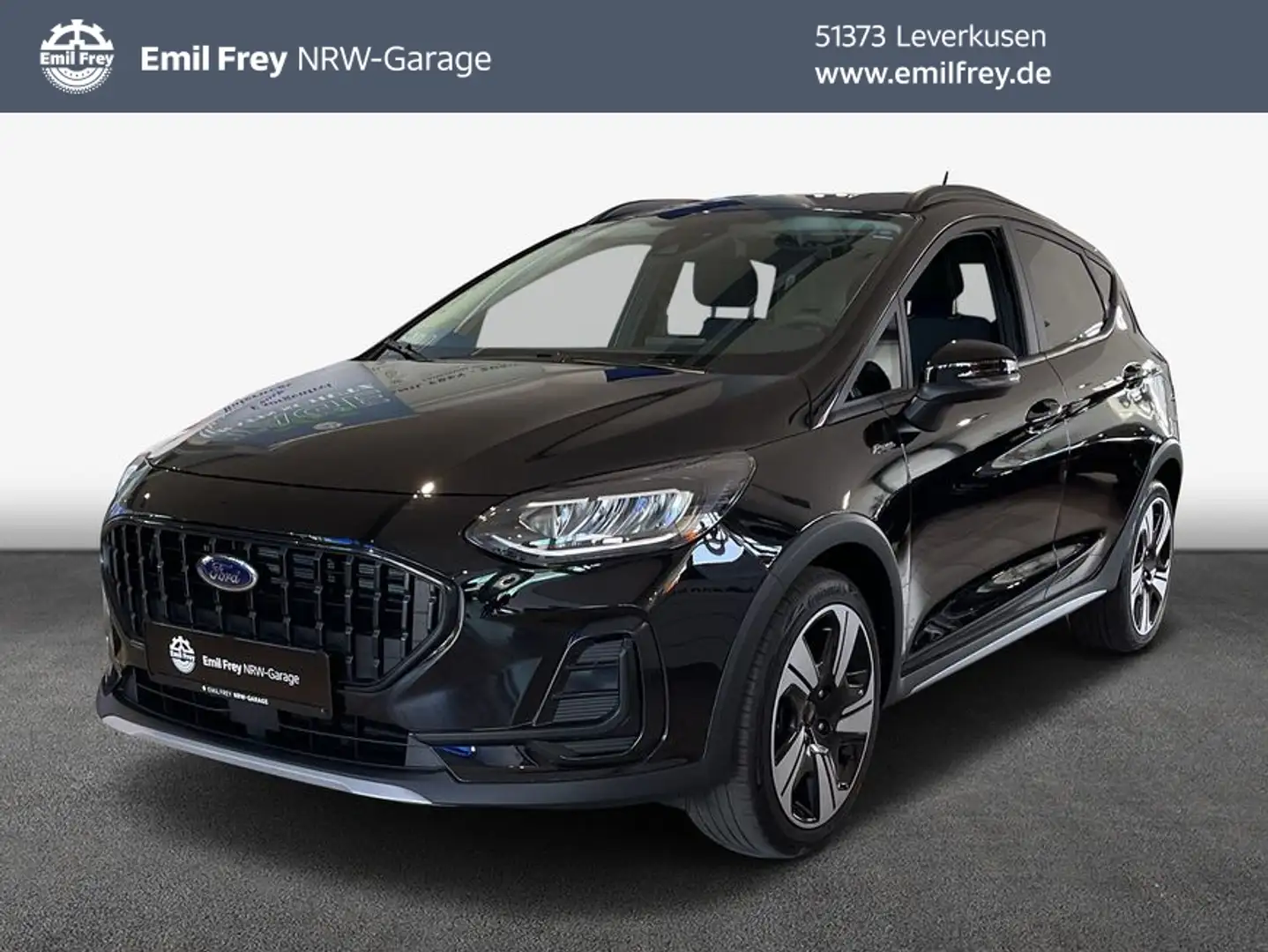Ford Fiesta 1.0 EB Hybrid ACTIVE, Navi, LED, Shz, PDC Schwarz - 1