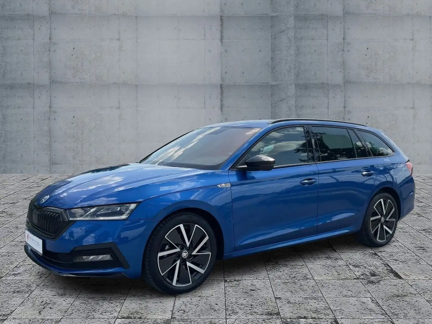 Skoda Octavia 1.5TSI SPORTLINE LED+GRA+PDC+APP+DAB+18" Azul - 2