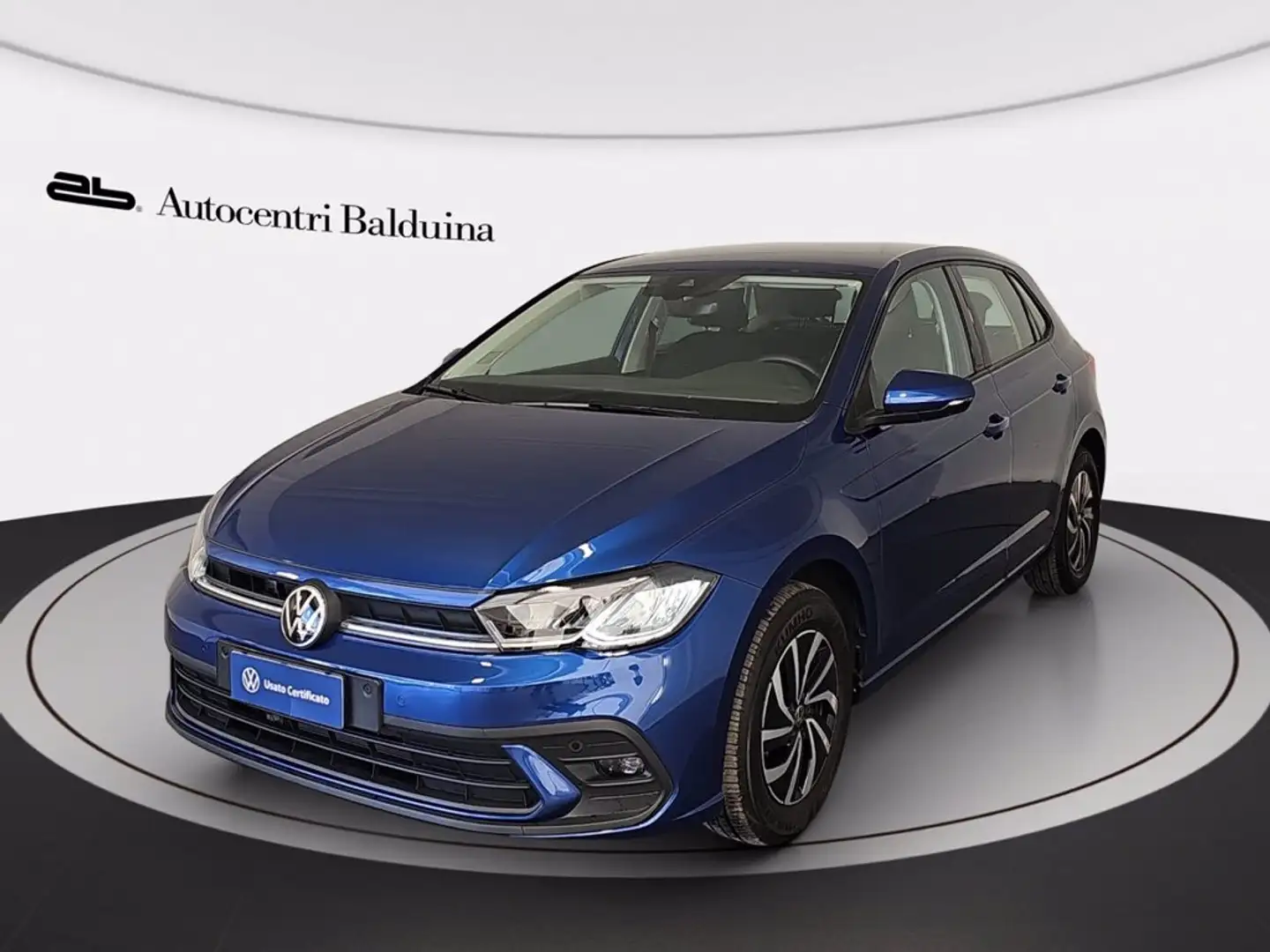 Volkswagen Polo 1.0 tsi life 95cv dsg Blauw - 1