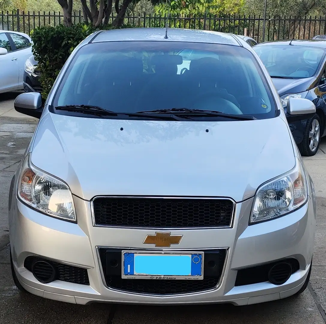 Chevrolet Aveo Aveo 5p 1.2 LS c/clima ecologic Gpl Argento - 1