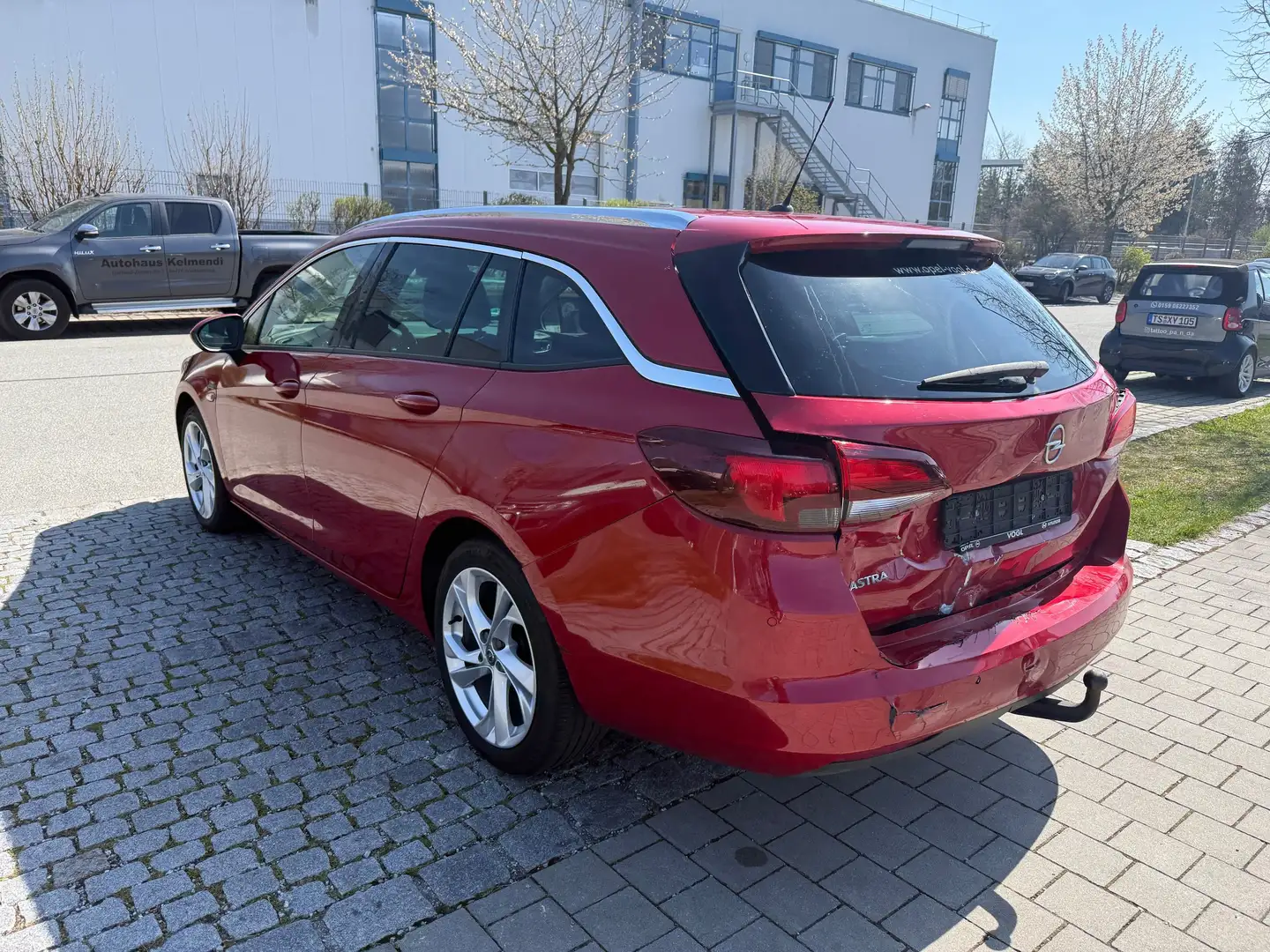Opel Astra Elegance Start/Stop - Heckschaden voll fahrbereit Rosso - 2