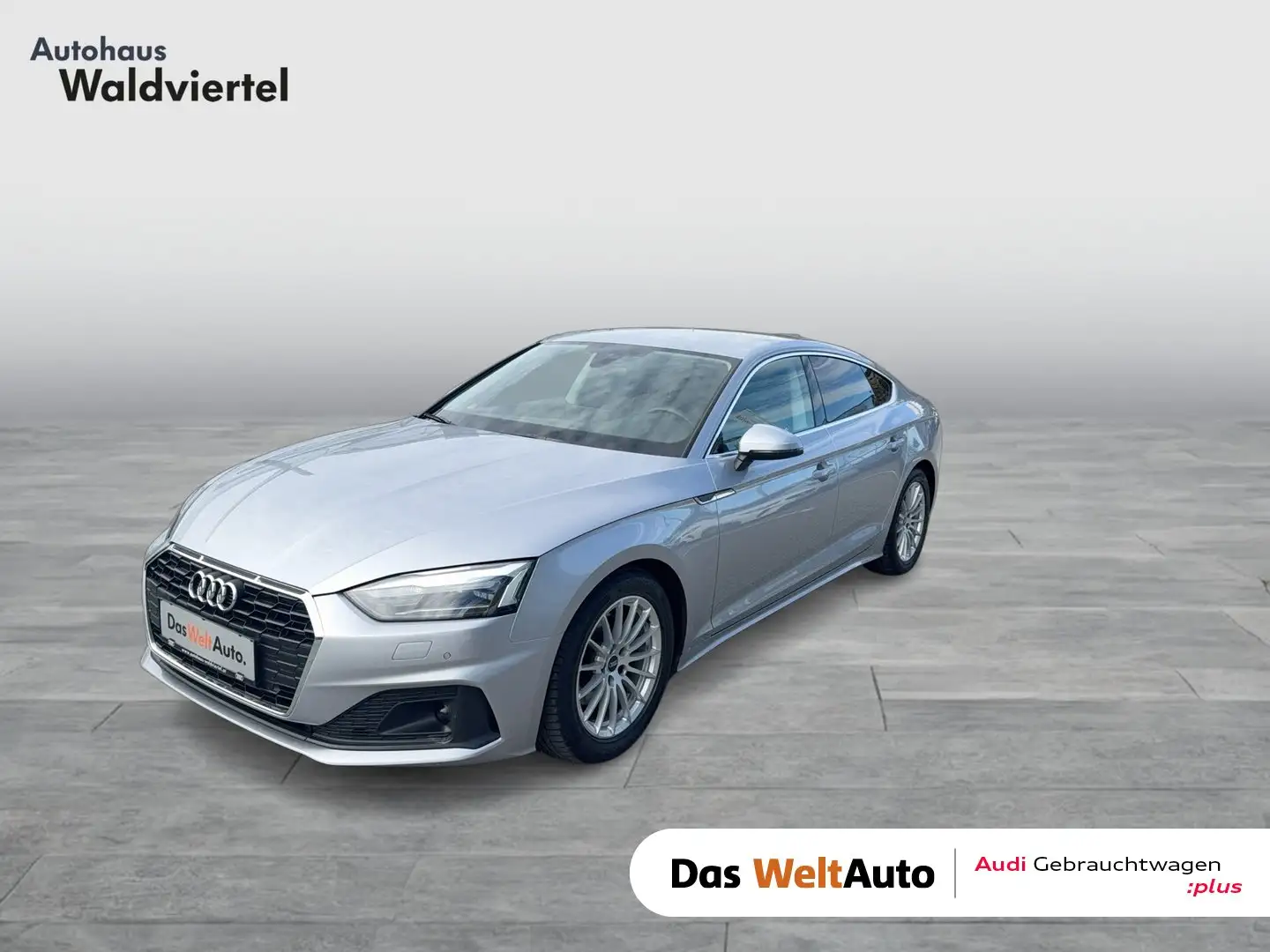 Audi A5 35 TDI Silber - 1