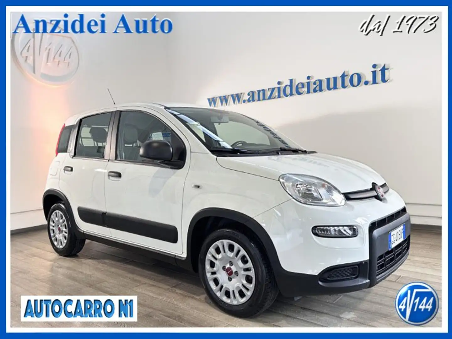 Fiat Panda N1 1.0 Hybrid Street Van 4 posti Weiß - 1