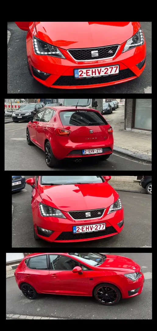 SEAT Ibiza 1.4 TDI S&S FR Rouge - 1