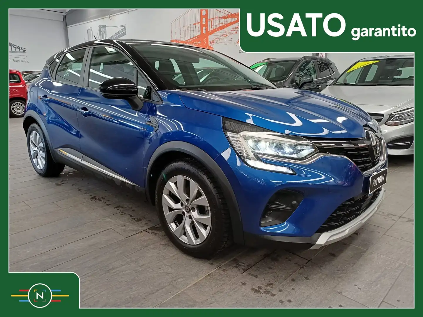 Renault Captur 1.5 blue dci Zen 95cv CarPlay/Retrocamera/NEOPAT Blu/Azzurro - 1