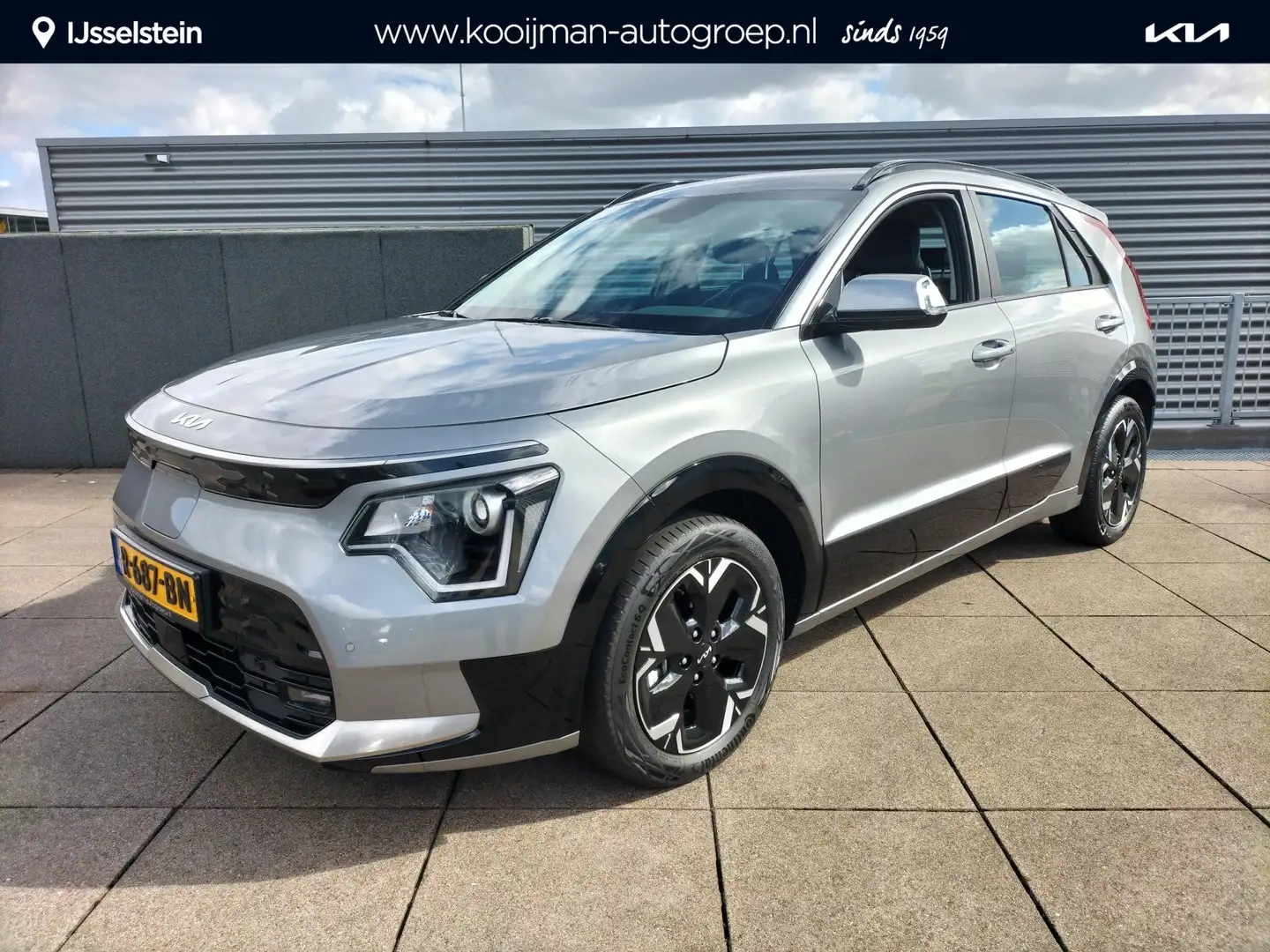 Kia e-Niro EV DynamicLine 64.8 kWh Adaptive cruise control/ N Gris - 1