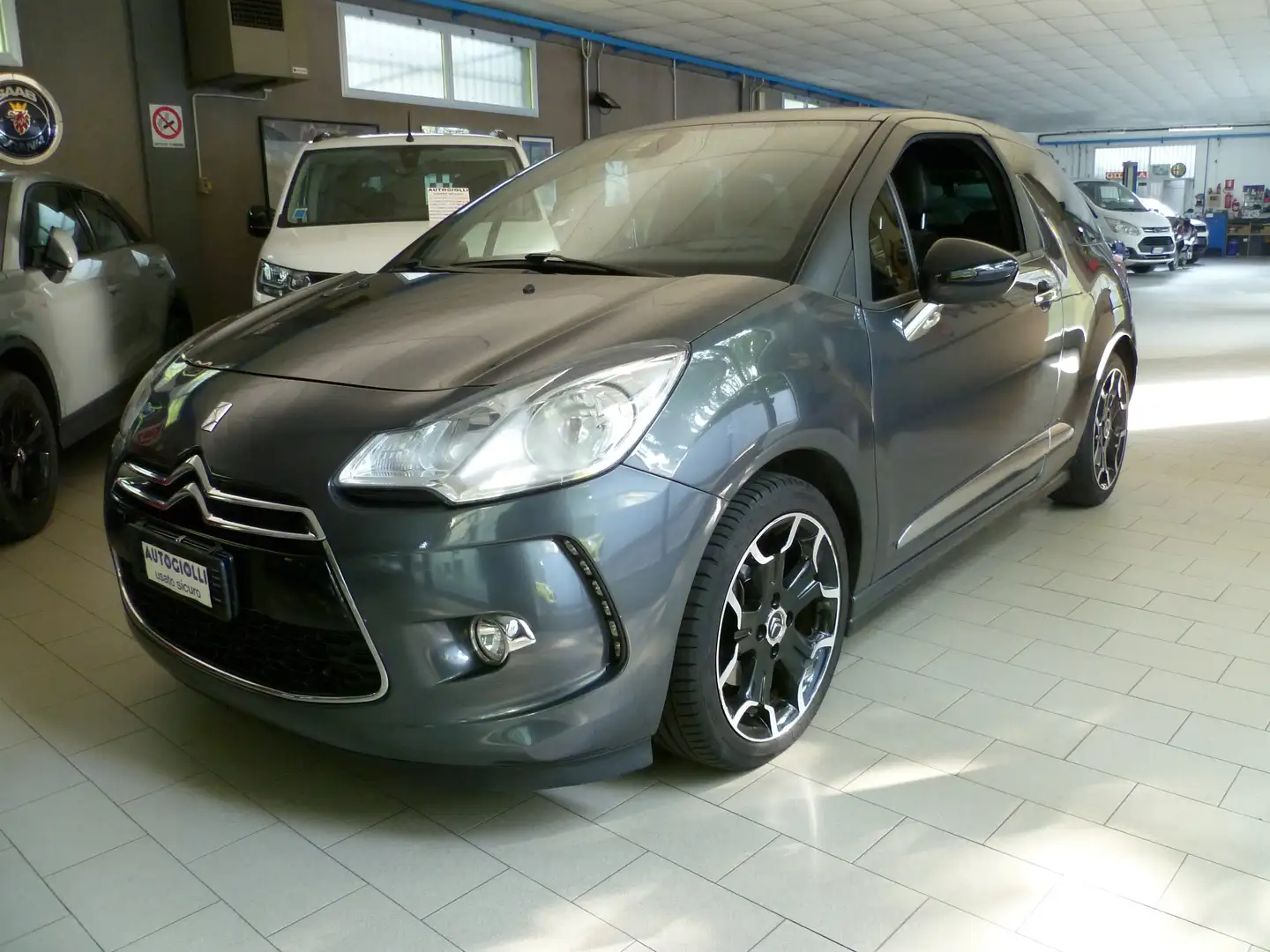 Citroen DS3 DS3 1.6 thp Sport Chic 155cv Grigio - 2