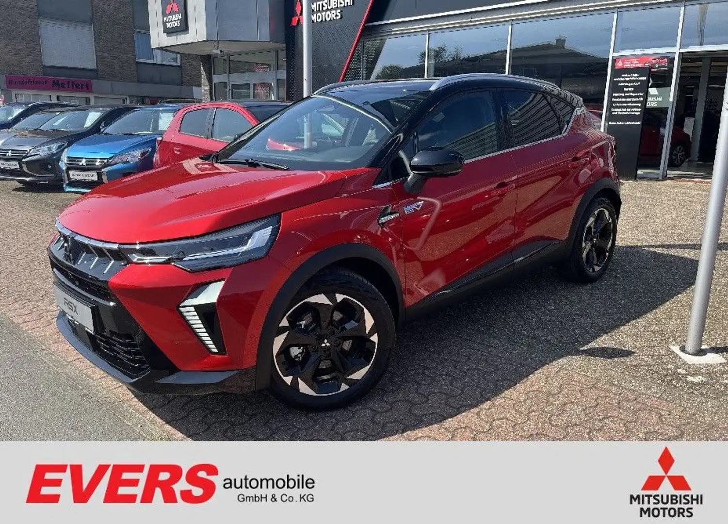 Mitsubishi ASX 1.6 Hybrid Intro *LED *Teilleder *Ambiente Rot - 1