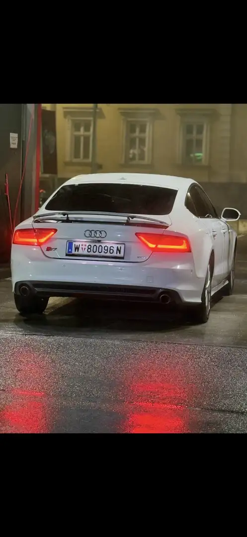 Audi A7 Sportback 3,0 BiTDI quattro DPF S-tronic Weiß - 1