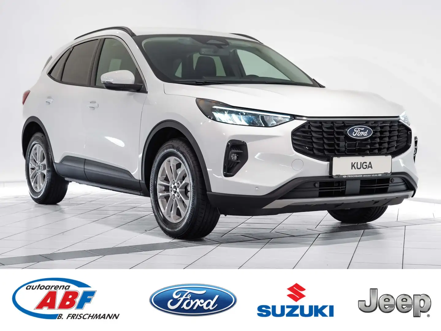 Ford Kuga Titanium FHEV AWD Weiß - 1