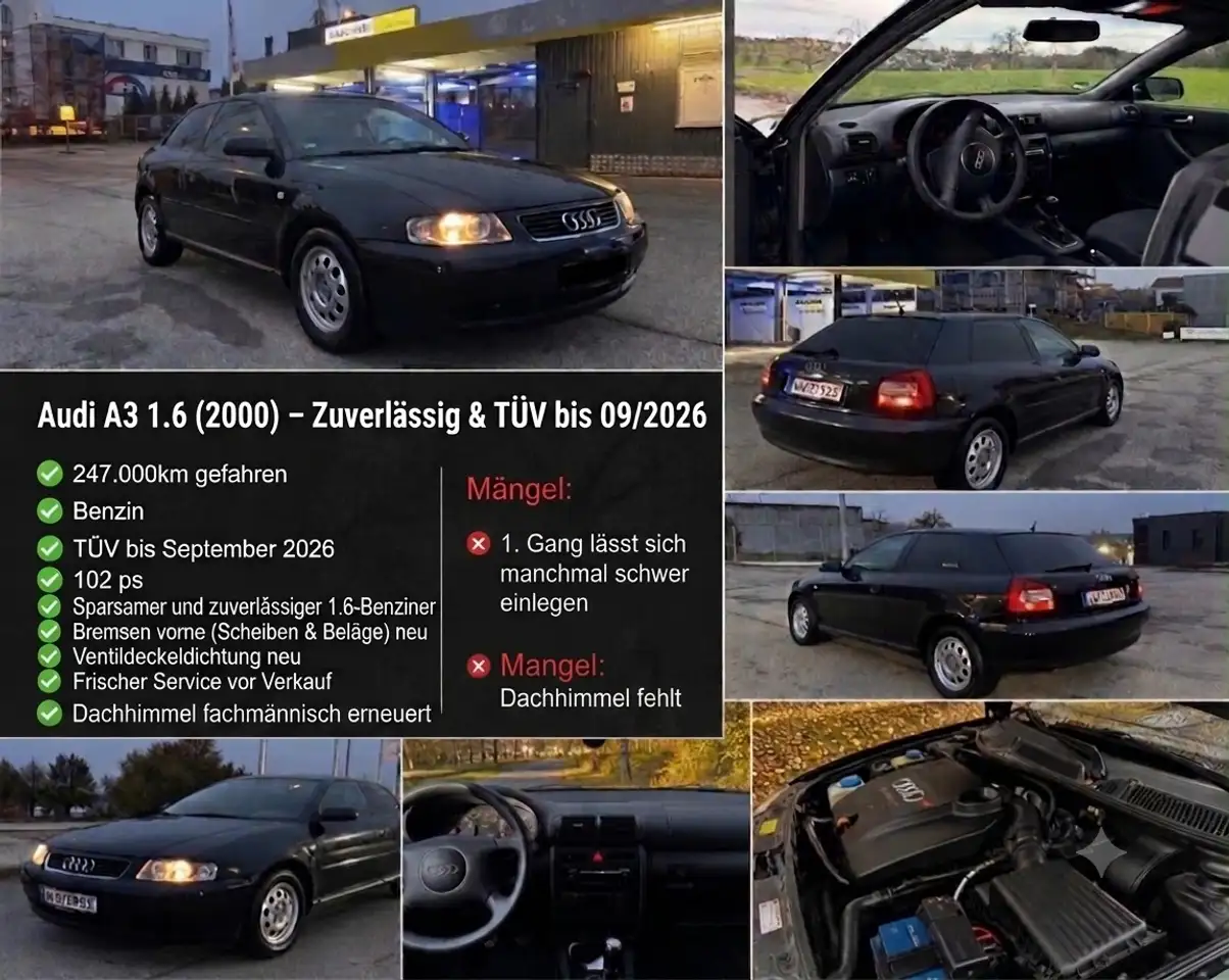 Audi A3 1.6 Attraction, foto 8