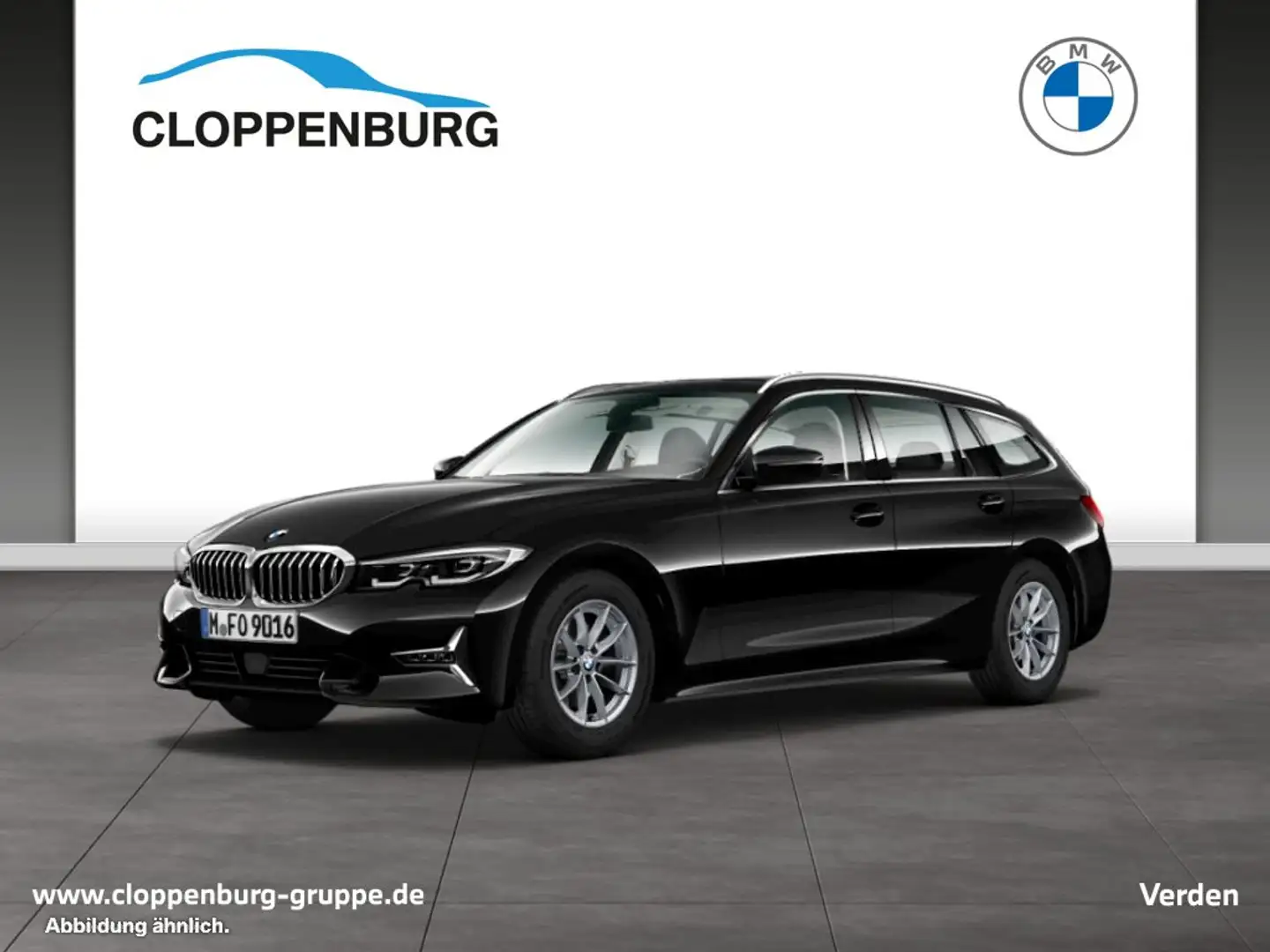 BMW 320 i Touring Luxury Line HiFi DAB LED Pano.Dach Zwart - 1