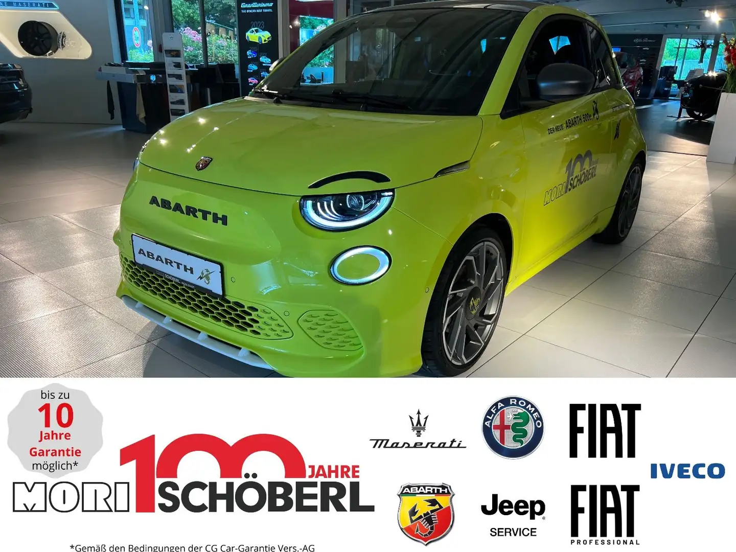 Abarth 500 e Limousine *Abarth Sound* Zelená - 1