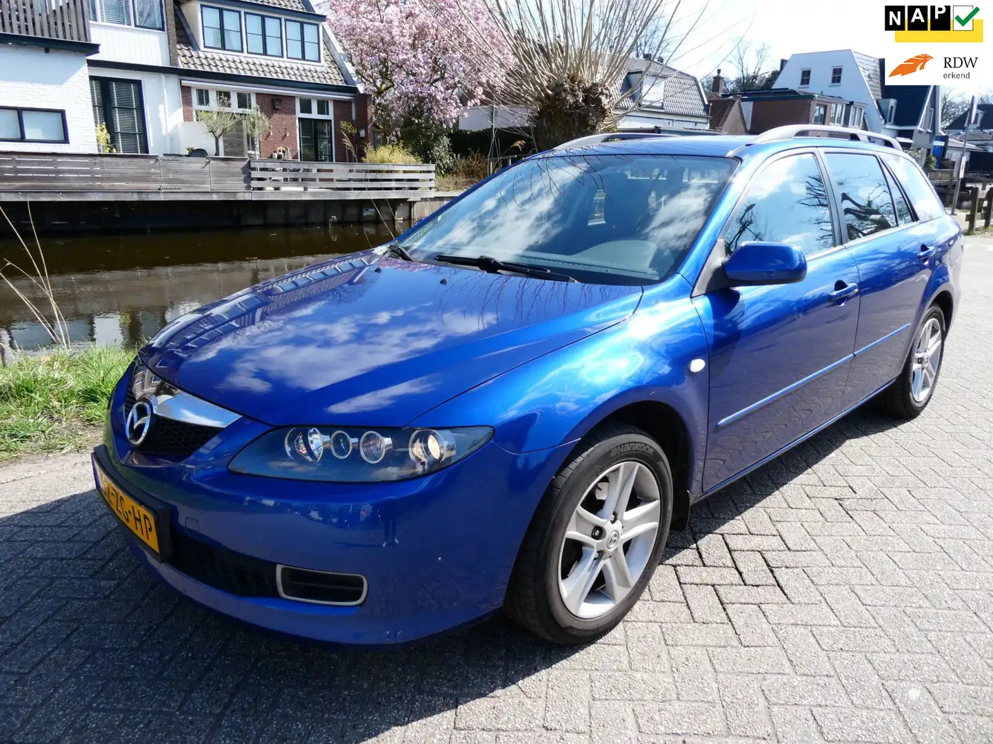 Mazda 6 Sportbreak 1.8i 120pk LPG-G3 EXPORT ZO MEENEMEN Cl Albastru - 1