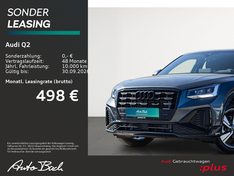 Audi Q2 S line 35TFSI Stronic LED EPH CarPlay DAB — photo 2