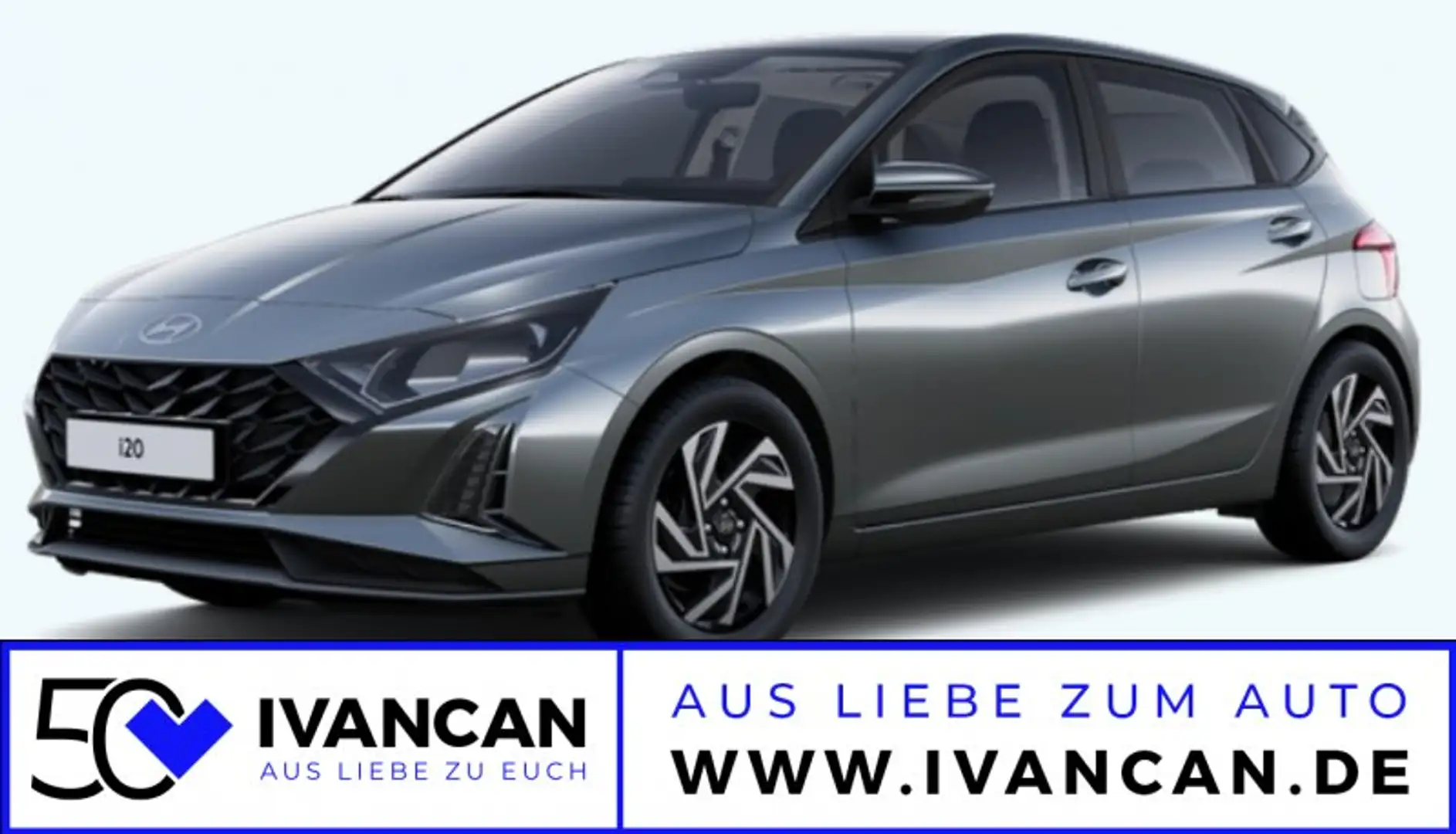 Hyundai i20 (MY25) 1.0 T-GDI (100 PS) 6-MT 2WD Trend, Bose Sou Grau - 1