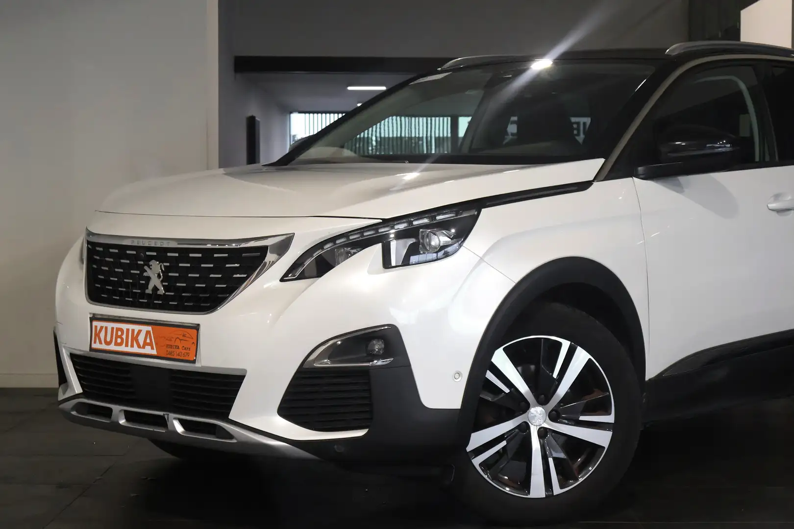 Peugeot 3008 1.2 PureTech Aut Navi 360C LijnA Keyless TrekH 12M Blanc - 2