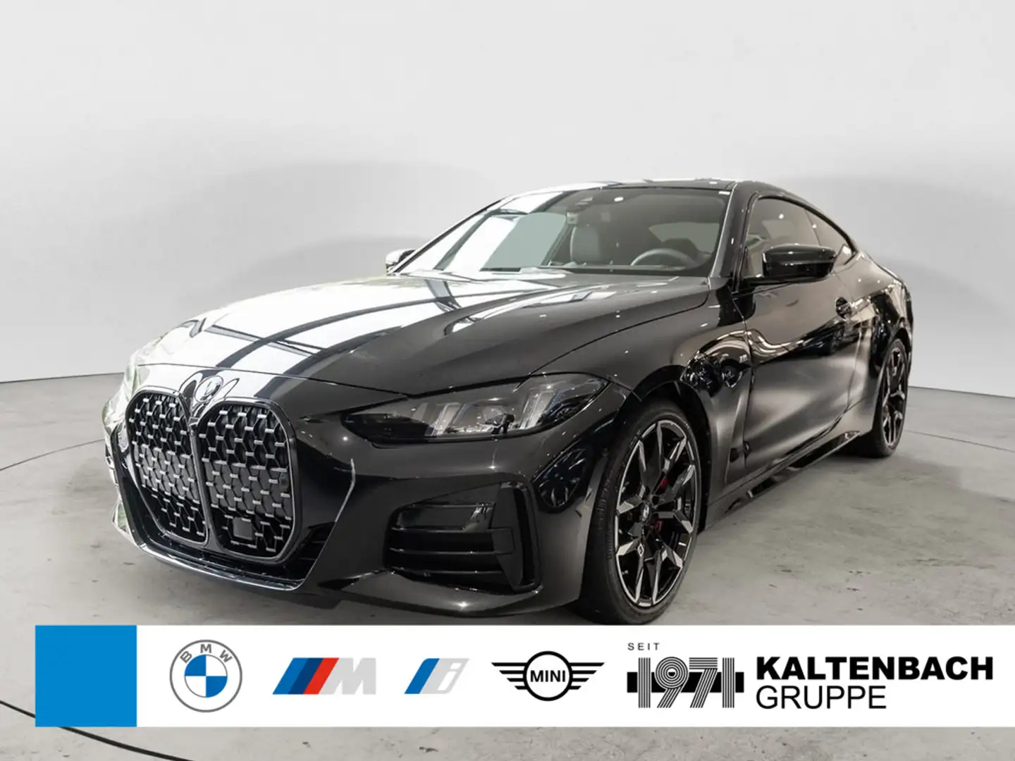 BMW 420 i Coupe M-Sport Pro 360° HUD LED ACC NAVI Noir - 1