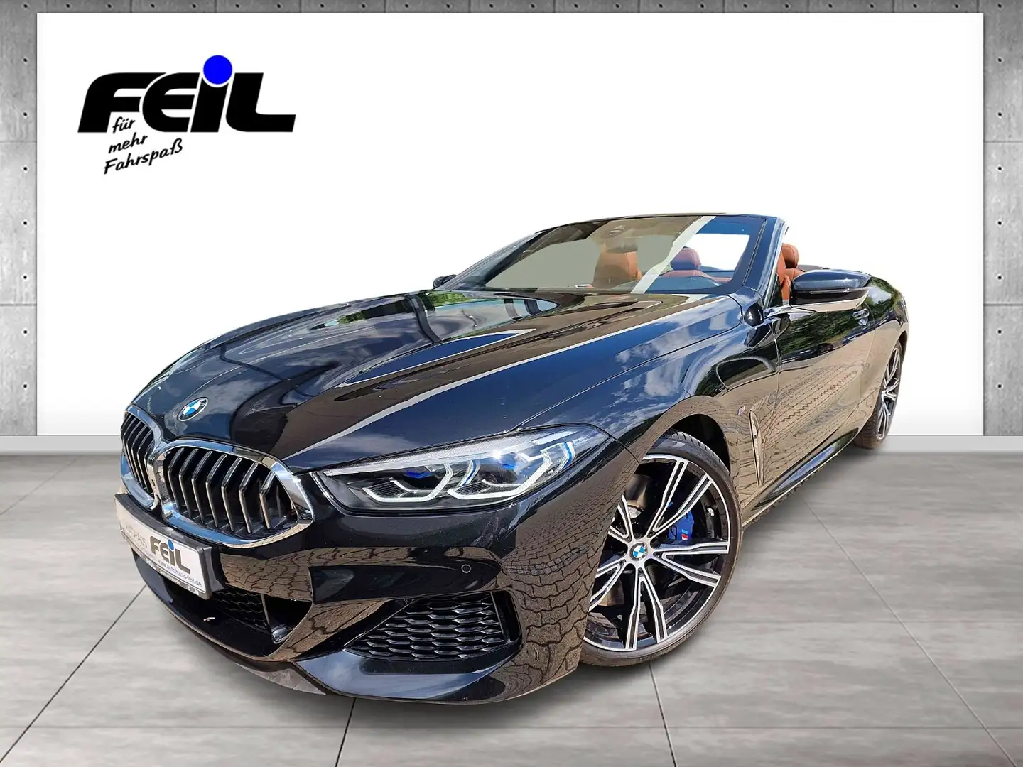 BMW M850 i xDrive Cabrio B&W Surround Head-Up DAB Noir - 1