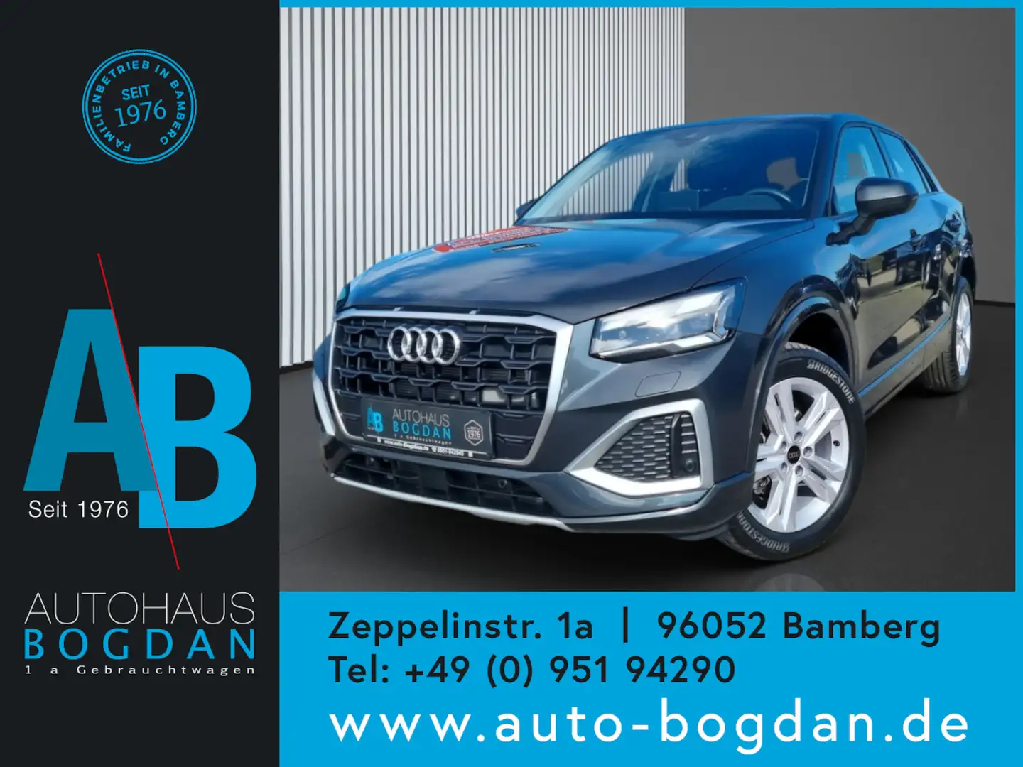 Audi Q2 35 TFSI advanced Automatik LED*adapt.Tempomat Grau - 1
