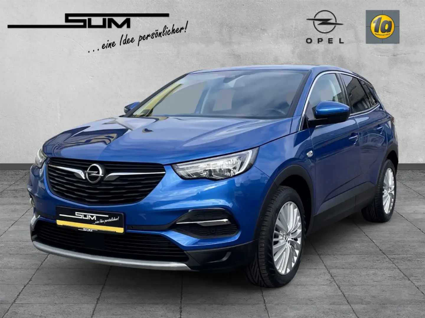 Opel Grandland Dynamic 1.2 Direct Injection Turbo, 96 kW / 130 PS Blau - 1