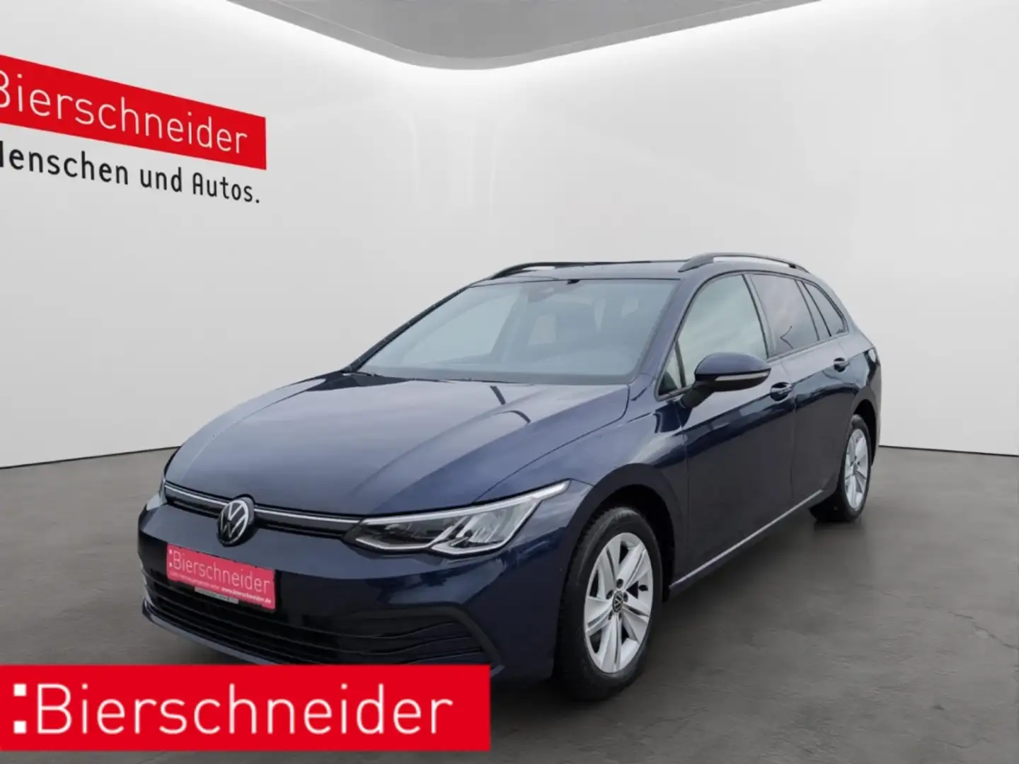 Volkswagen Golf VIII Var. 2.0 TDI DSG Life LED NAVI 5-J-GAR PARKLE Blau - 1
