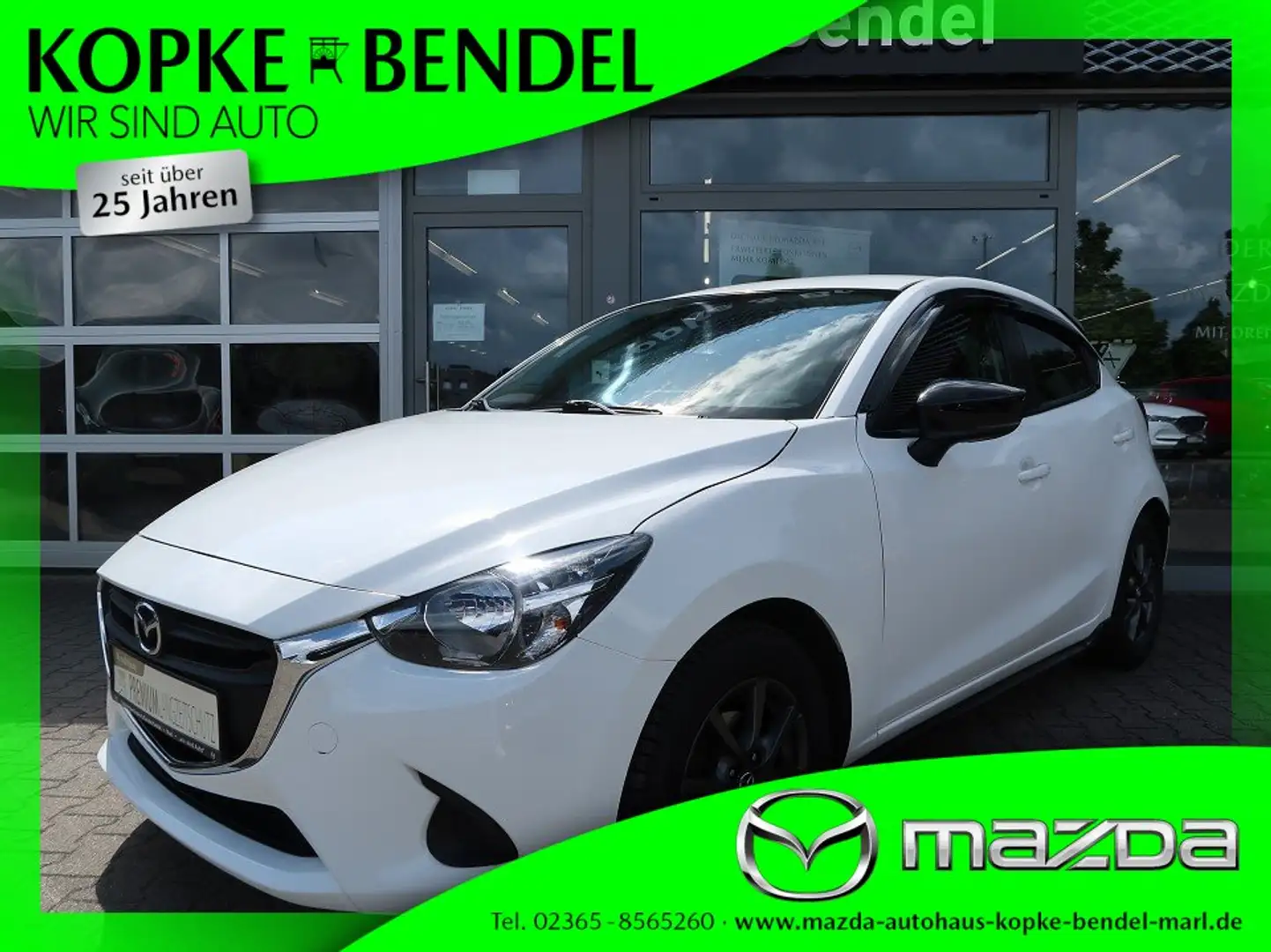 Mazda 2 Lim. Sondermodell "Red Sports Edition"Scheckheft*E Blanc - 1