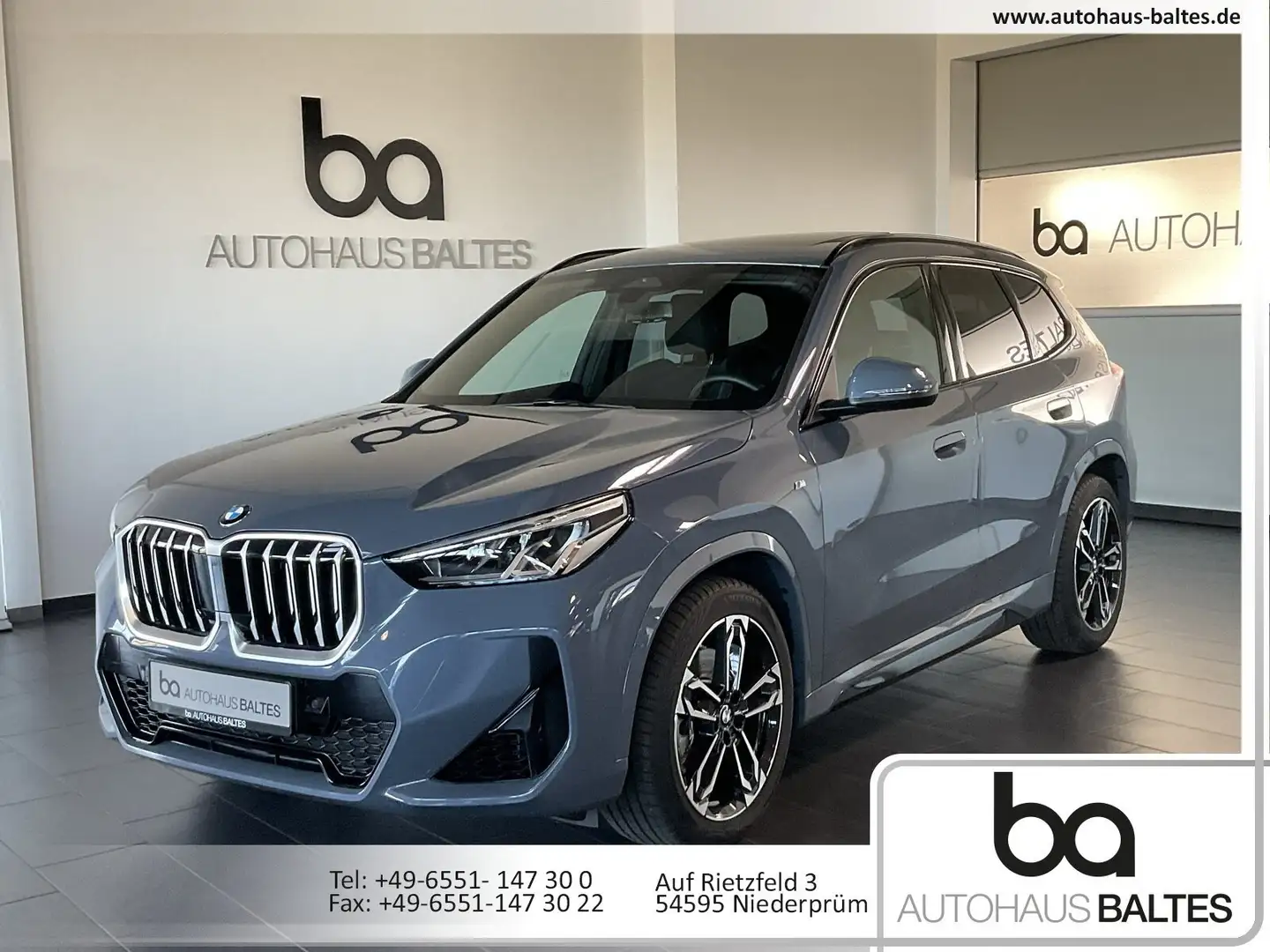 BMW X1 X1 xDrive 23i M Sport 19"/Pano/DrivPlus/Park/AHK Gris - 1