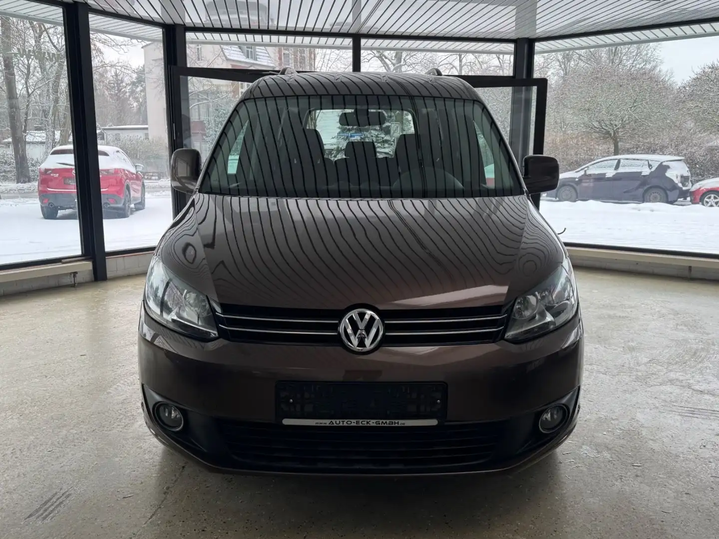 Volkswagen Caddy 1.2 TSI Comfortline, SHZ, PDC, AHK, 54 TKM Brun - 2